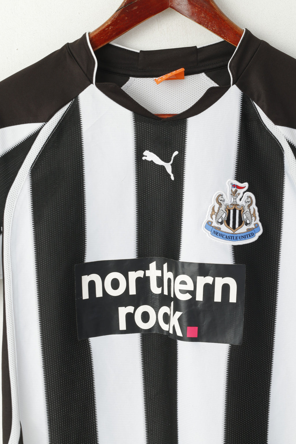 Puma Boys 14 Age 164 Shirt Black Newcastle United Football Club #10 Ryan Top