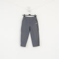 Ellesse Pantalon Capri Femme 10 36 S Gris Sportswear Pantalon Court à Jambe Zippée