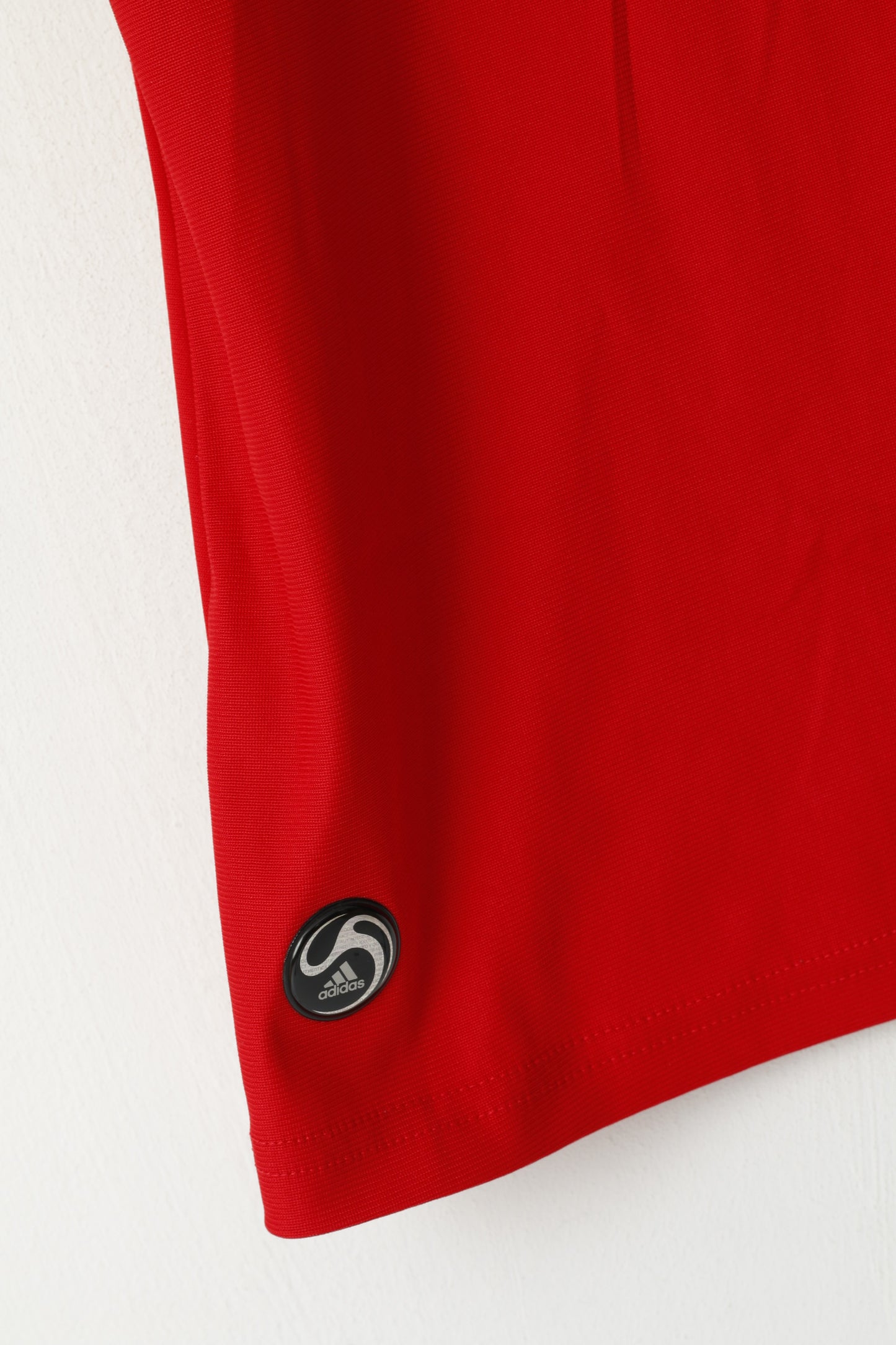 Adidas Men XL Shirt Red Deutscher Fussball Bund Football Vintage Jersey Top