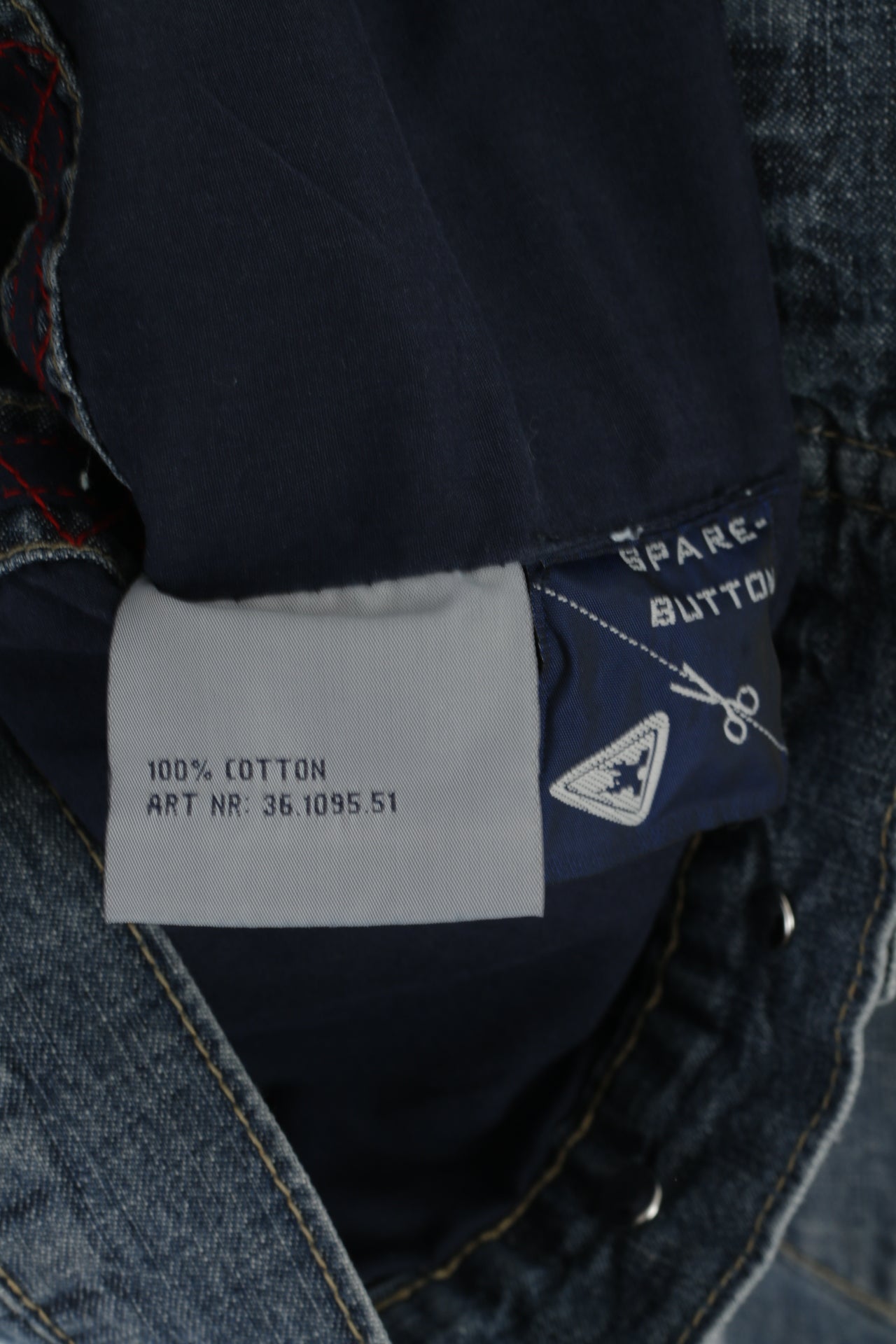 Gaastra Donna 38 M Giacca Jeans Blu Corta in Cotone Sporco Ricamato Top