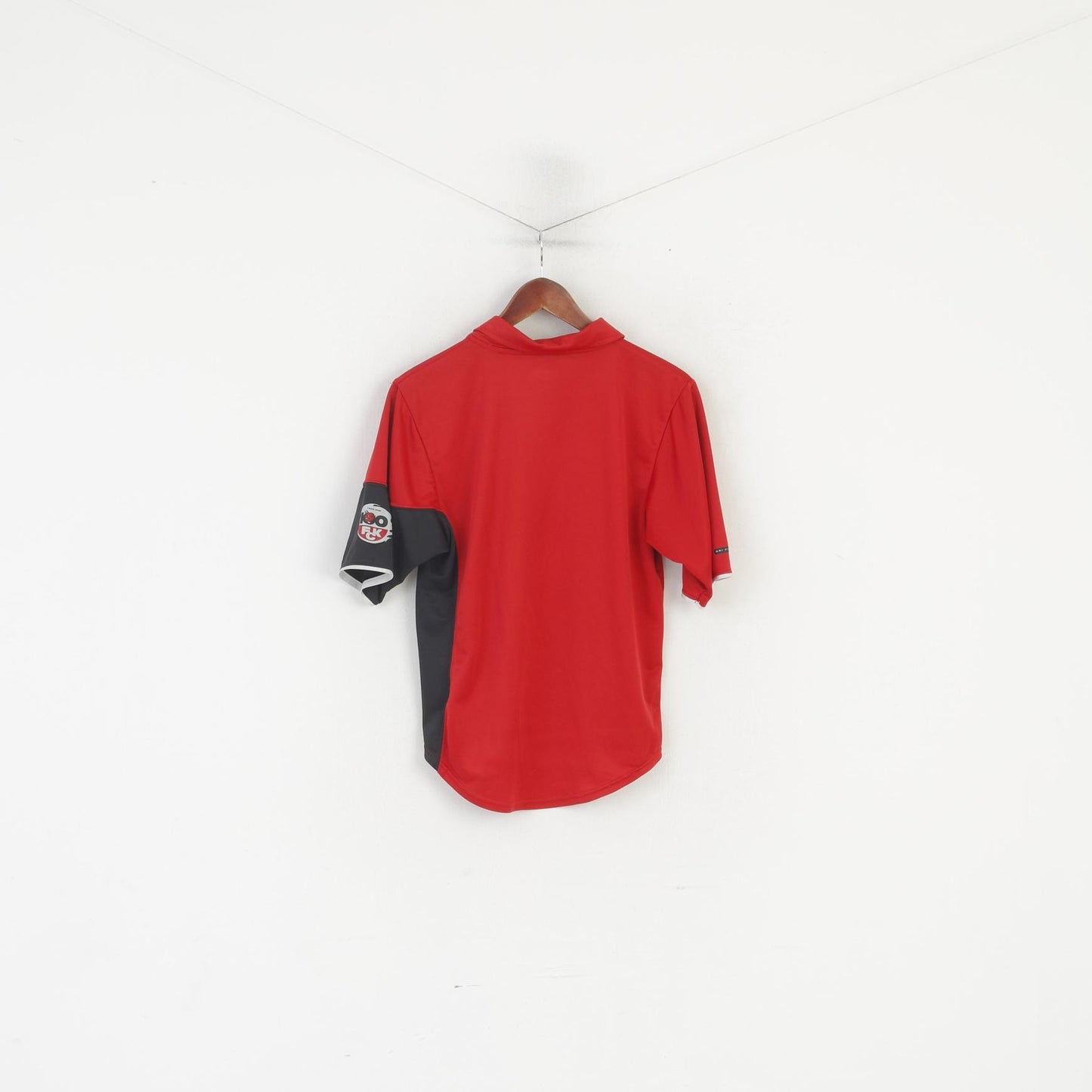 Nike FCK 1 Men XS Polo Shirt Red Vintage Kaiserslautern Football Home Jersey Top