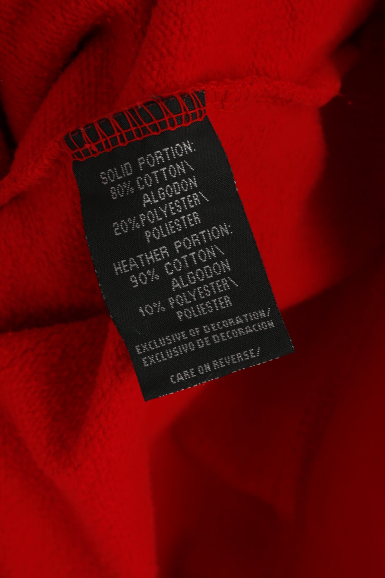 Starter Men XL Sweatshirt Red Cotton Huskers Basketball Zip Up Hoddie