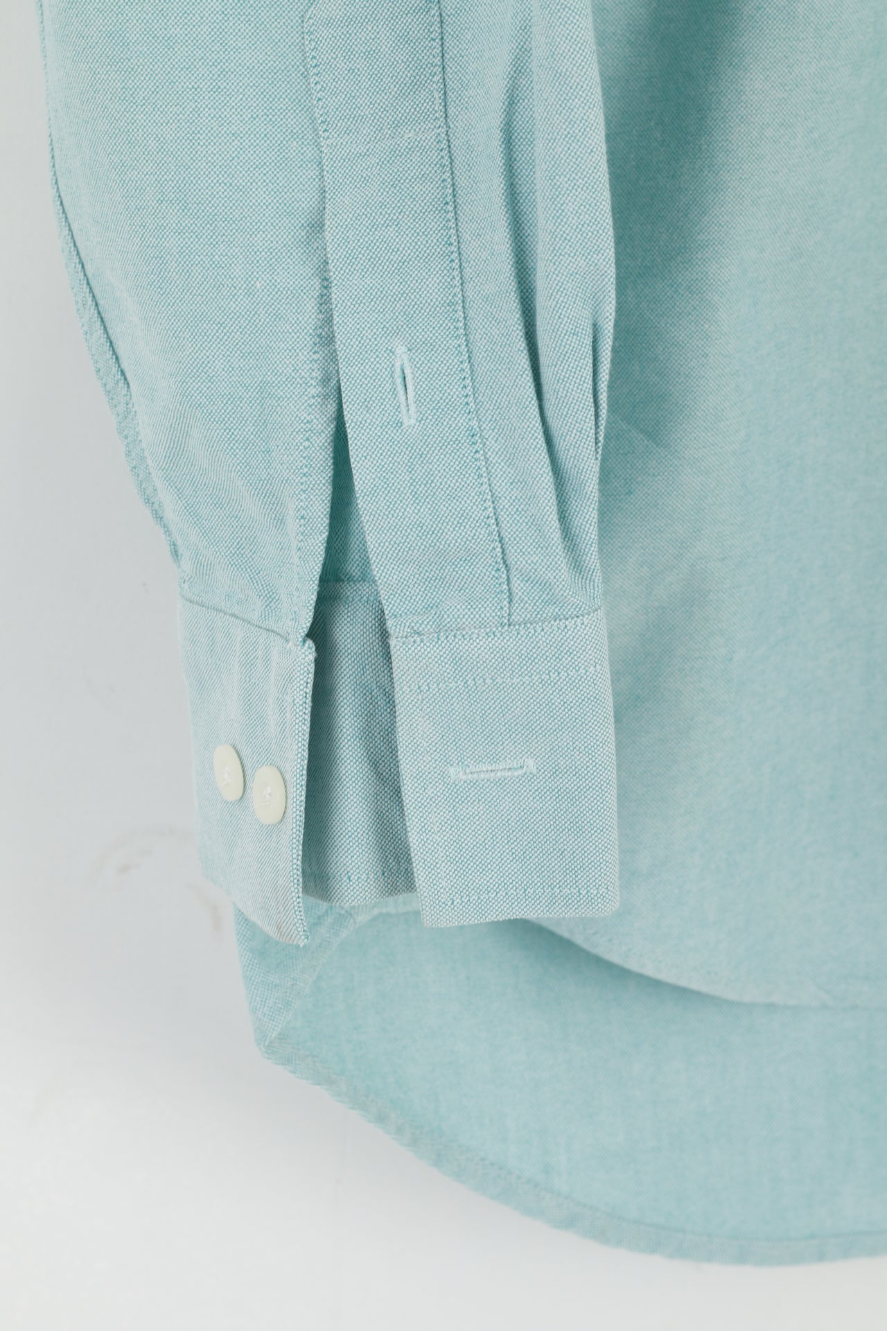 Peak Performance Women M Casual Shirt Green Cotton Long Sleeve Nature Top