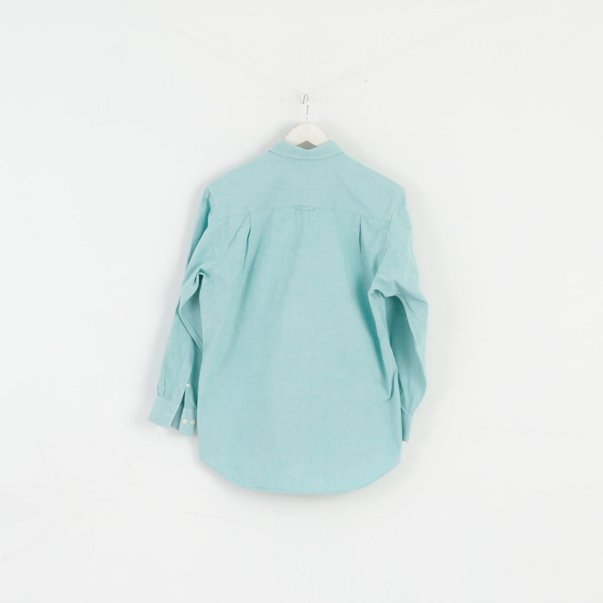 Peak Performance Women M Casual Shirt Green Cotton Long Sleeve Nature Top