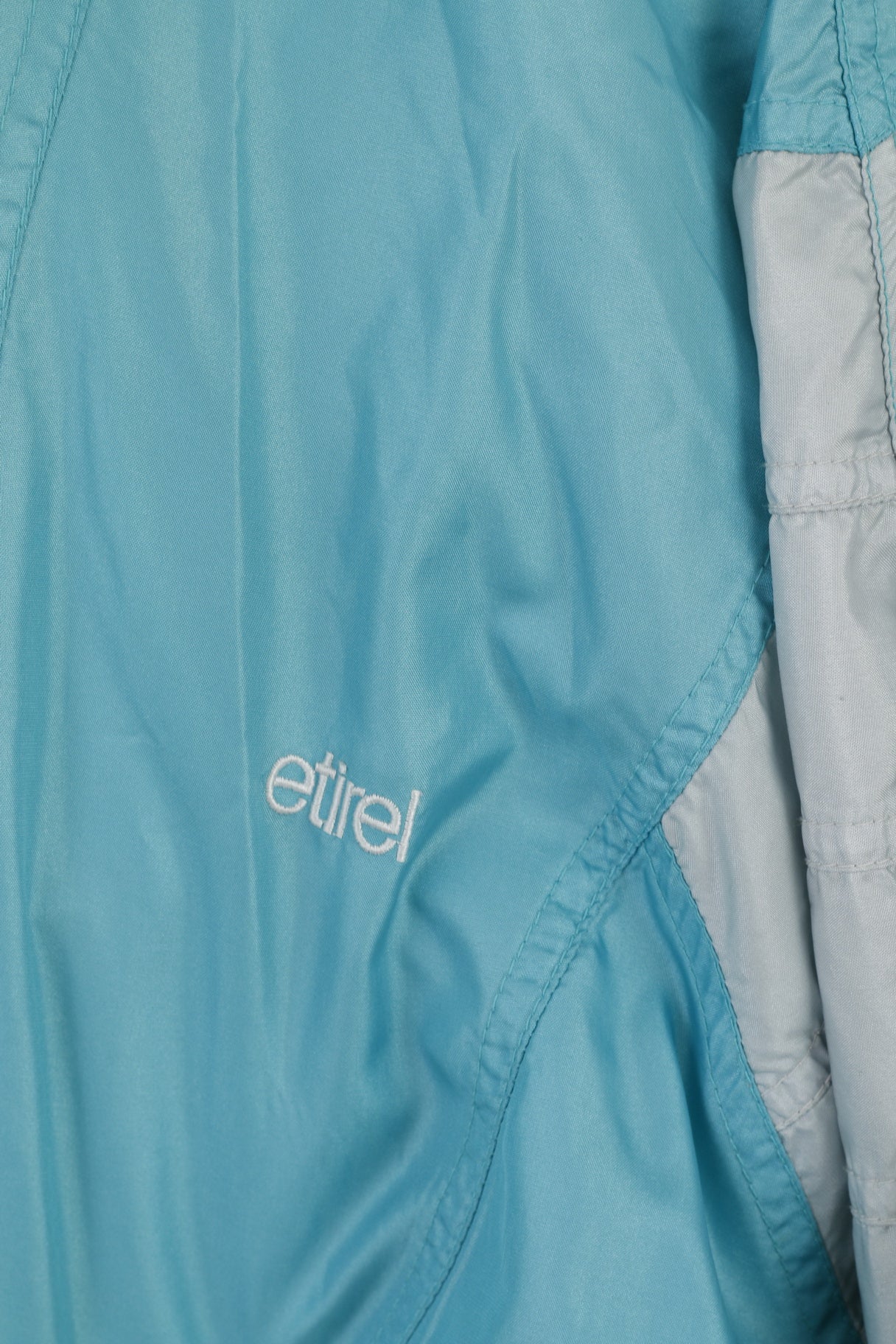 Etirel Le Sportif Womens D 46 XL Tracksuit Vintage '90 Shiny Green Nylon Track Set