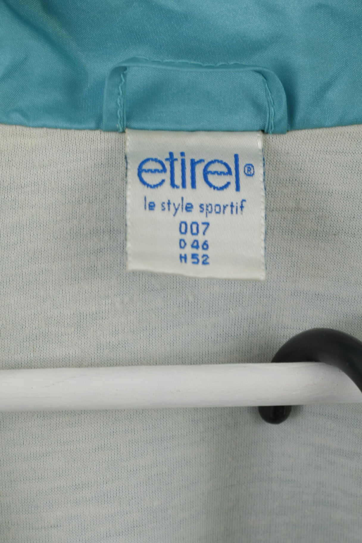 Etirel Le Sportif Womens D 46 XL Tracksuit Vintage '90 Shiny Green Nylon Track Set