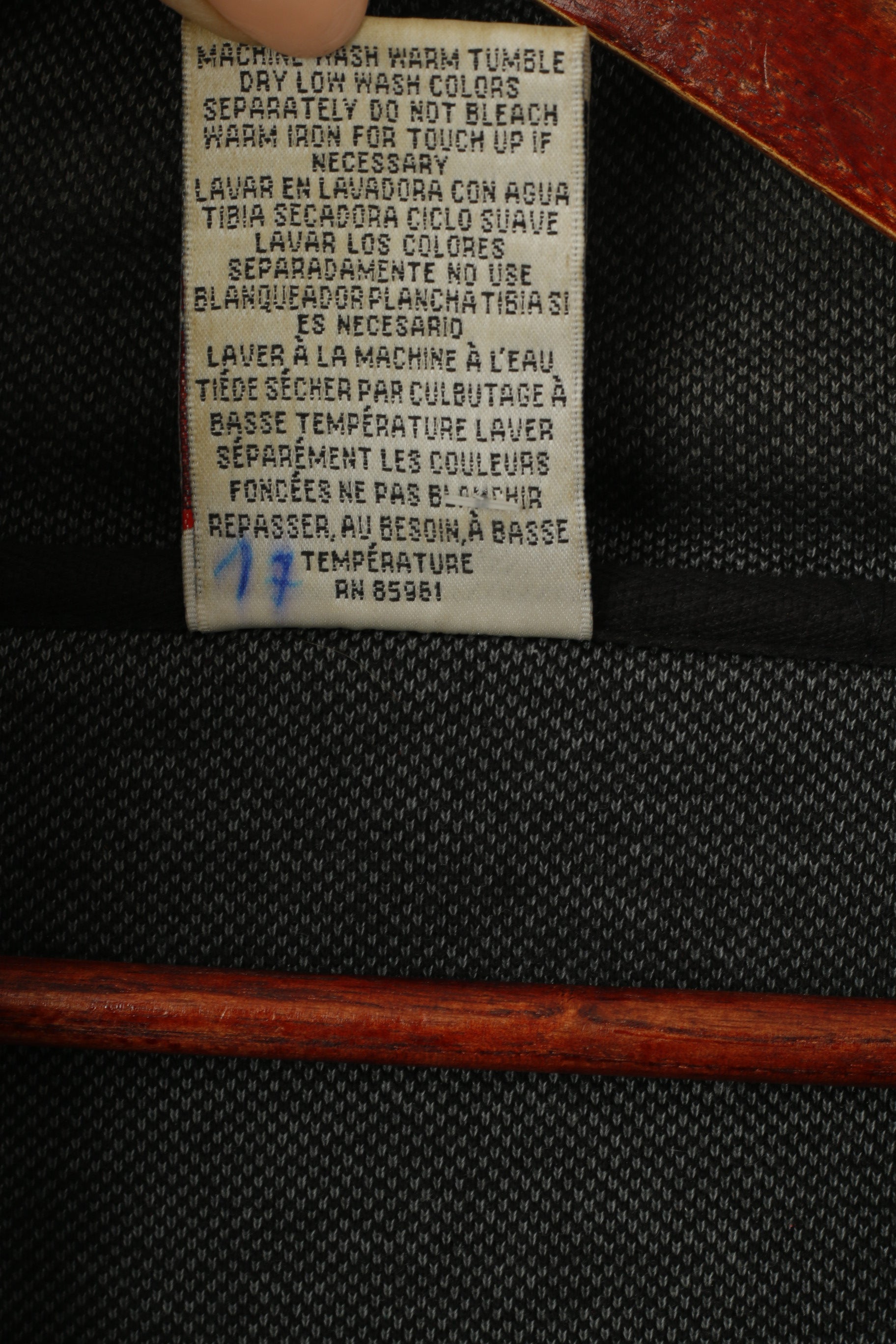 Cadre Athetlic Men L (XXL) Sweatshirt Grey Vintage Bobby Labonte Cotton Zip Neck Top