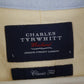 Charles Tyrwhitt Men L (XL) Casual Shirt Yellow Classic Fit Long Sleeve Cotton Top