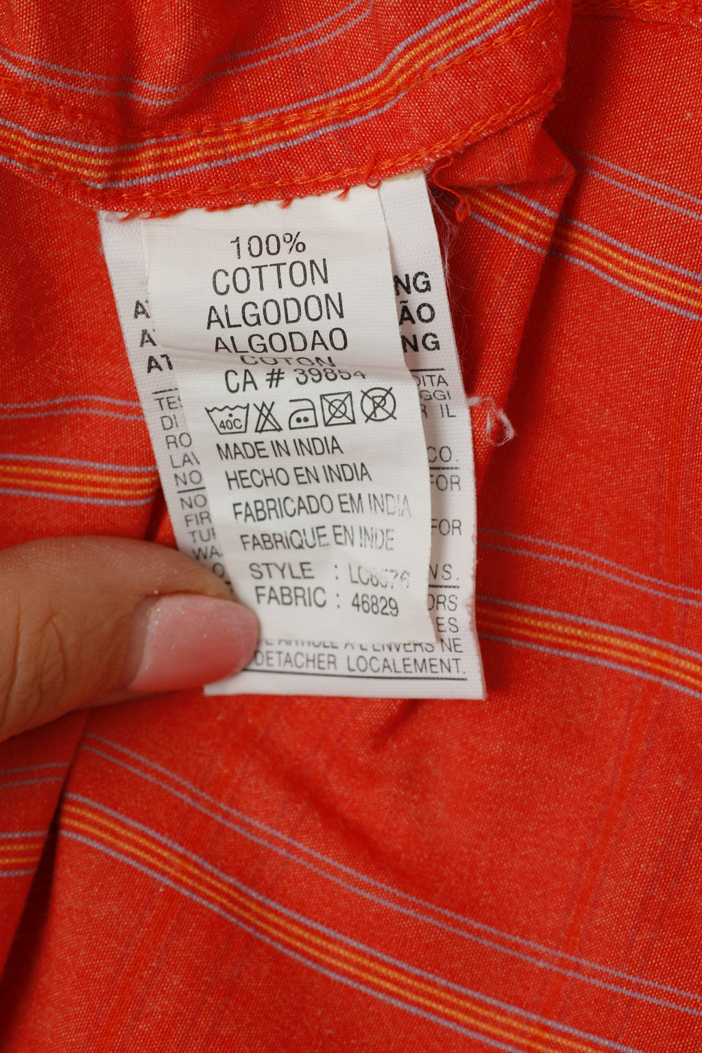 Marlboro Classics Men XL Casual Shirt Orange Check Country Outdoor Short Sleeve Top