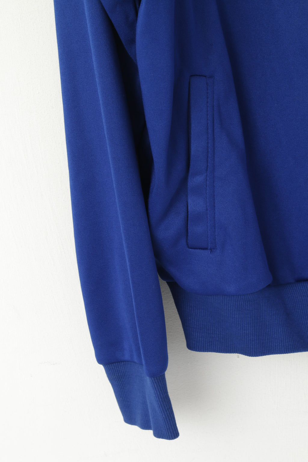 Score Draw Men XXL Sweatshirt Blue Everton Football Zip Up Shiny Track Top