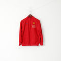 Giacca Nike Youth 13-15 anni 158-170 Rossa Manchester United Football Zip Up Top