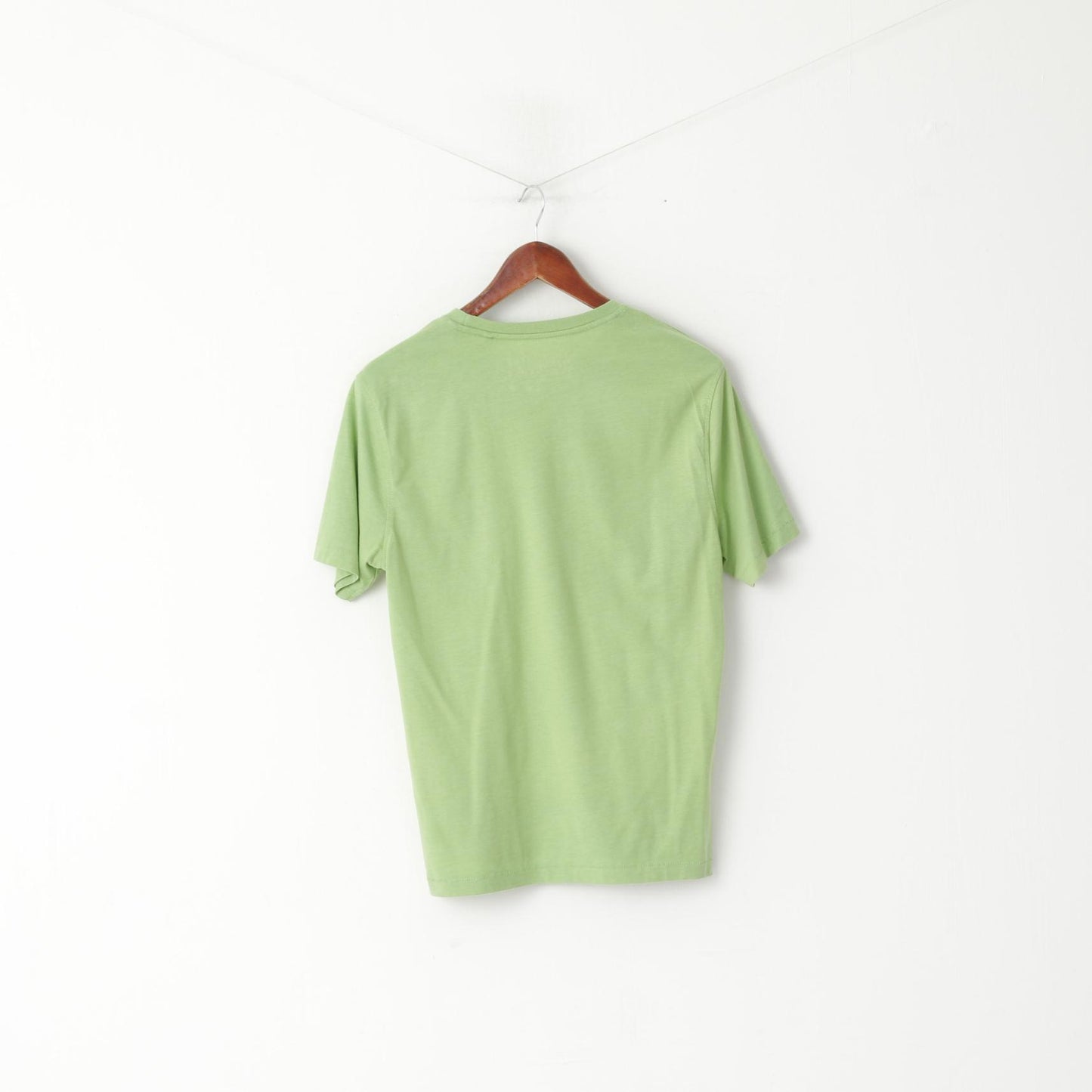 George Men S T- Shirt Green Coca Cola Graphic Cotton Crew Neck Top