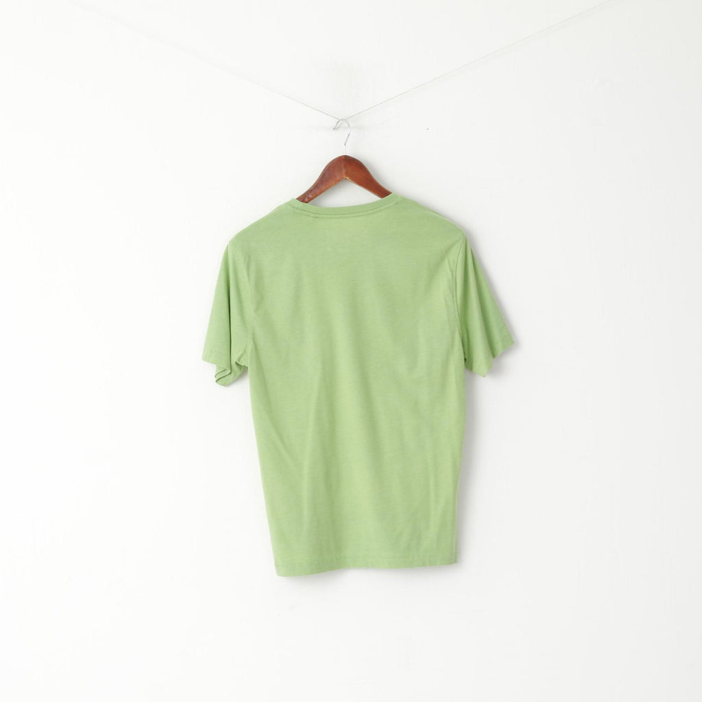 George Men S T-shirt verde Coca Cola grafica girocollo in cotone
