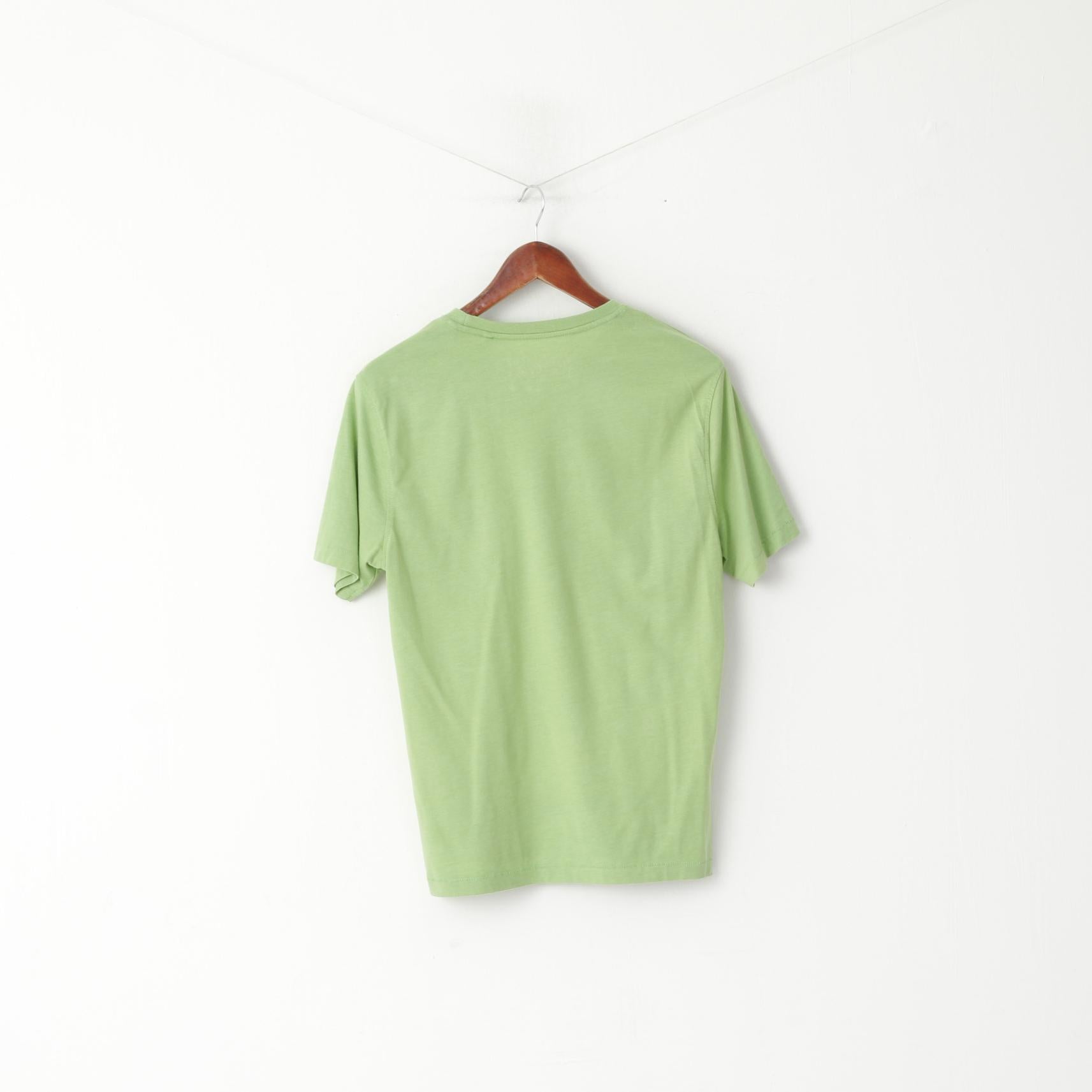 George Men S T-shirt verde Coca Cola grafica girocollo in cotone