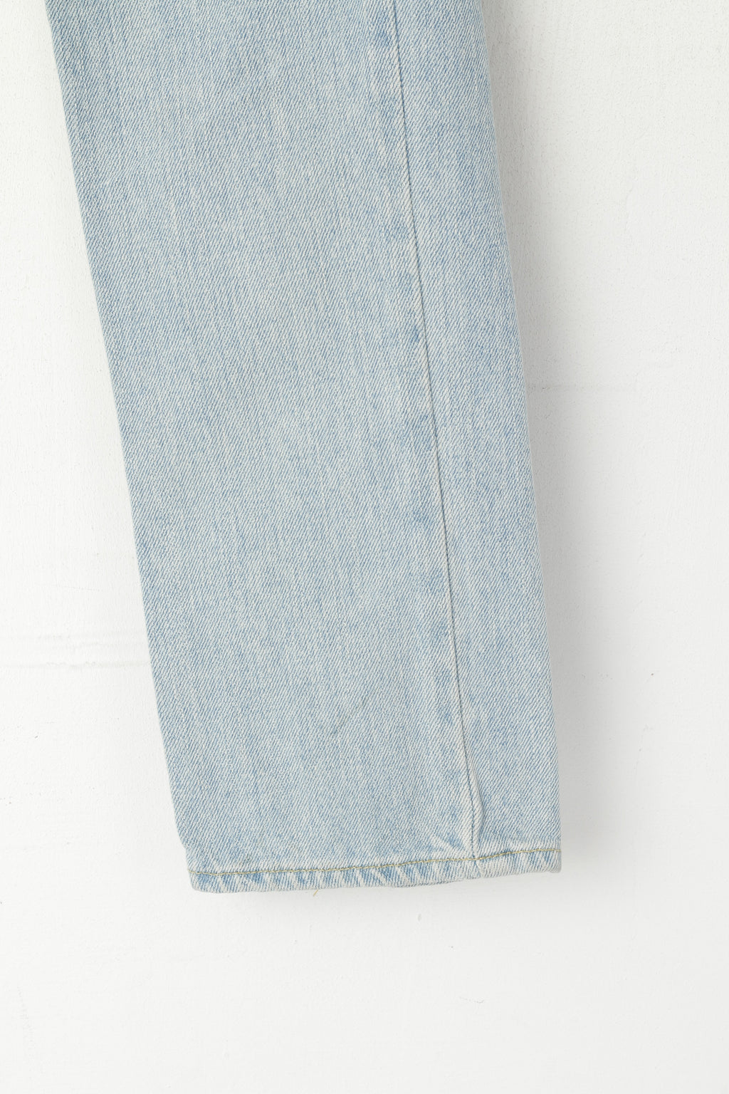 Pantaloni Hollister Donna 28 Jeans Pantaloni skinny a gamba dritta in denim di cotone azzurro