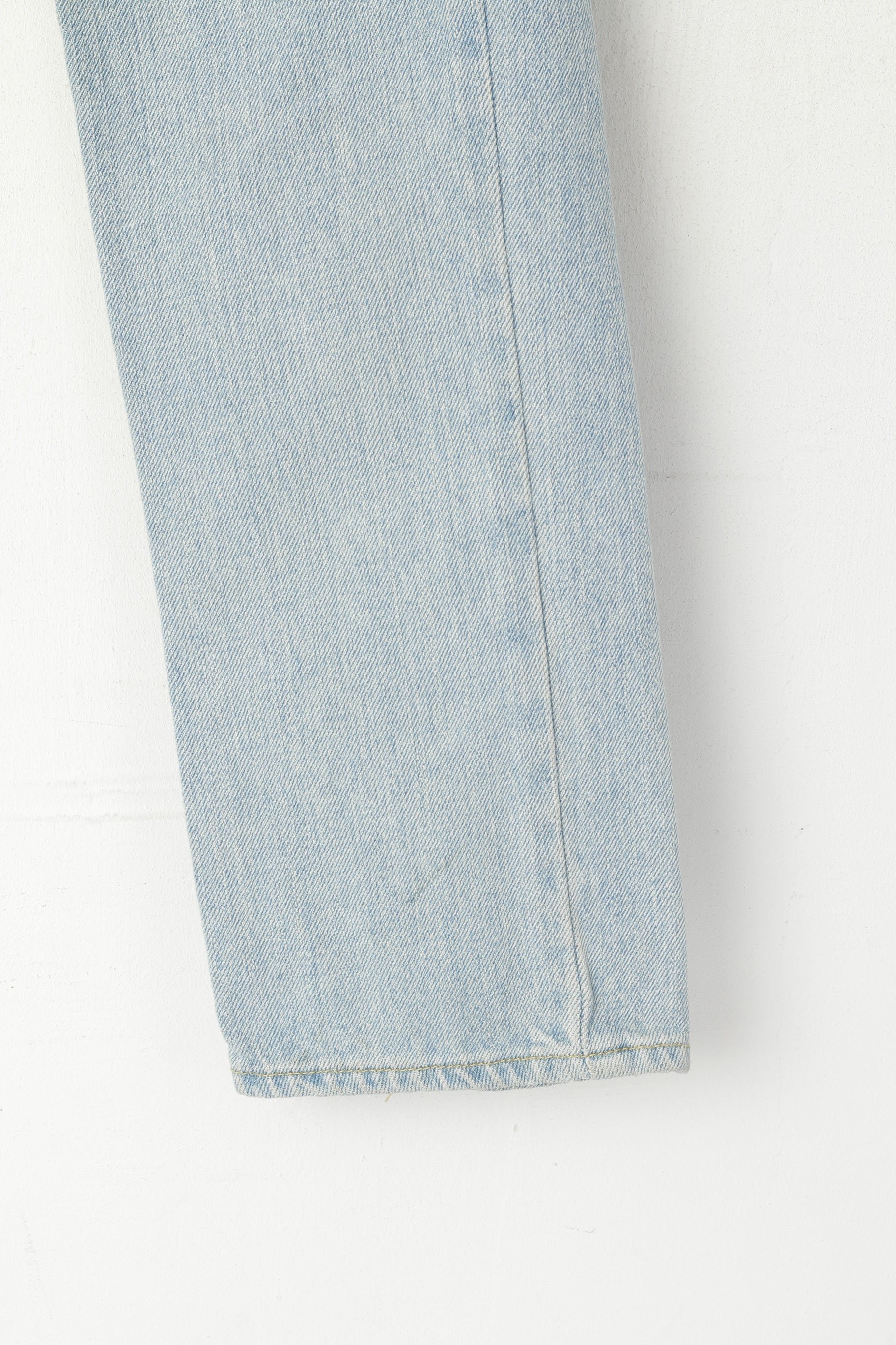 Pantaloni Hollister Donna 28 Jeans Pantaloni skinny a gamba dritta in denim di cotone azzurro