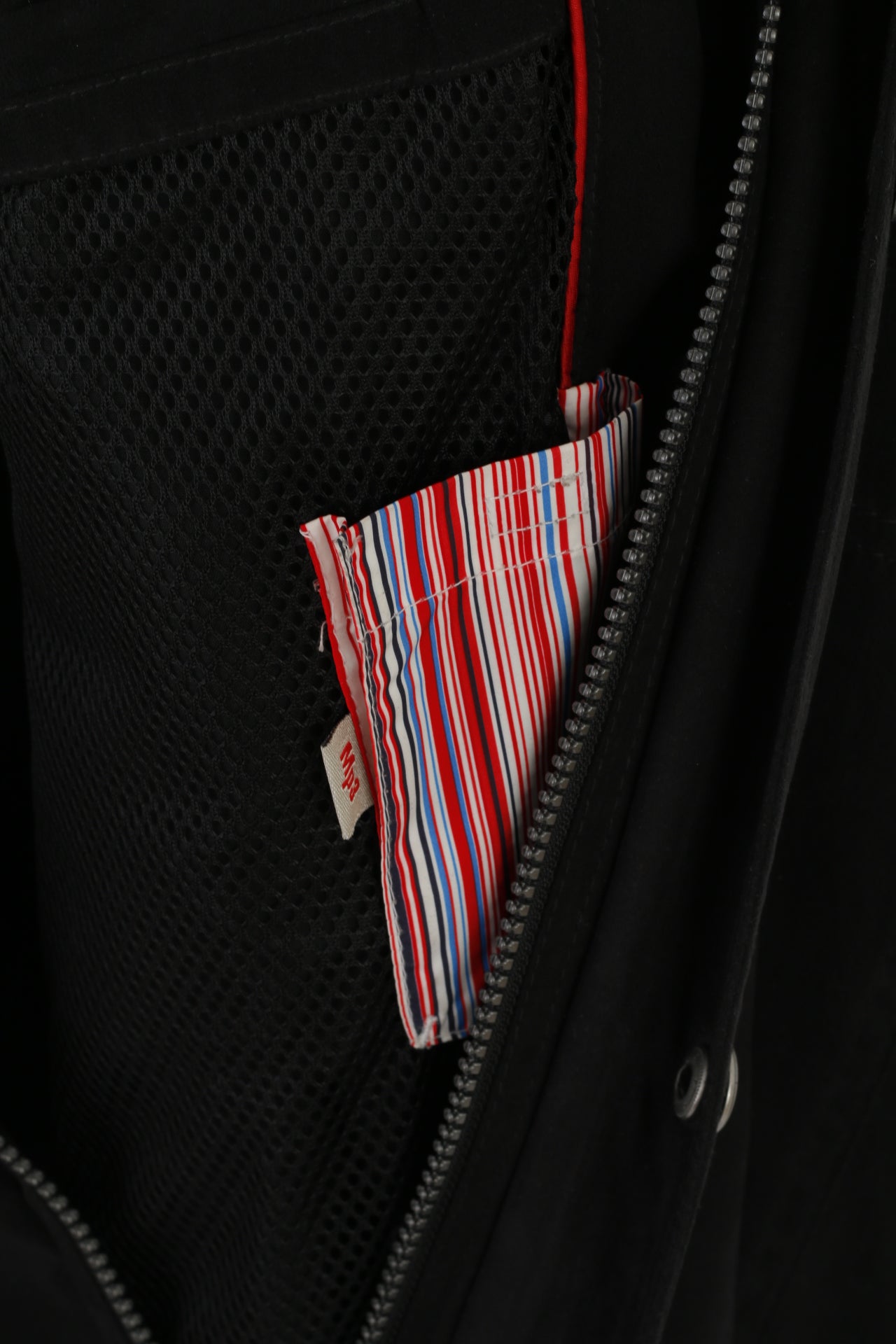 Chevy U.S.A Men 56 XL Jacket Black Techno Suede Detroit Racing Zip Up Top