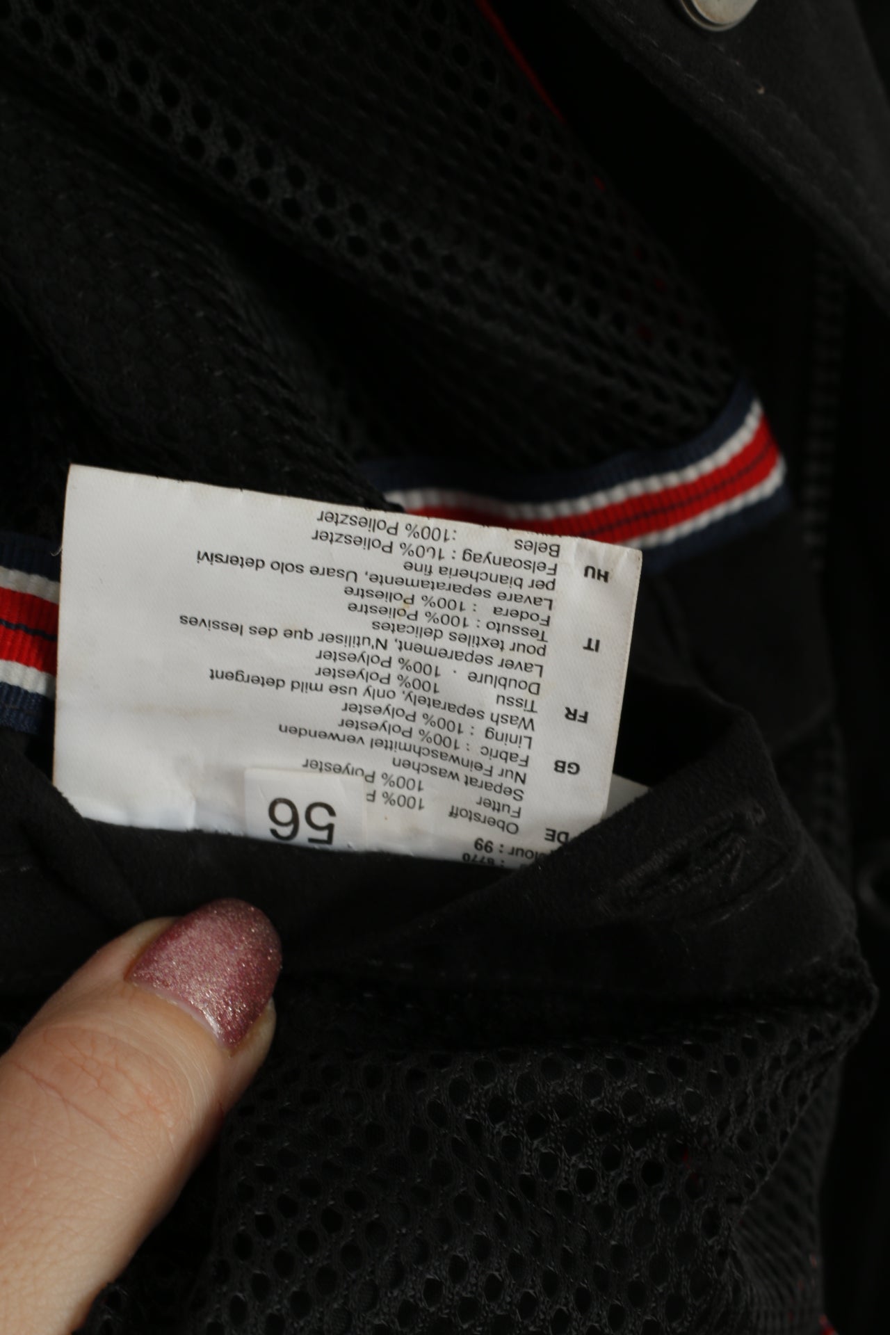 Chevy U.S.A Men 56 XL Jacket Black Techno Suede Detroit Racing Zip Up Top