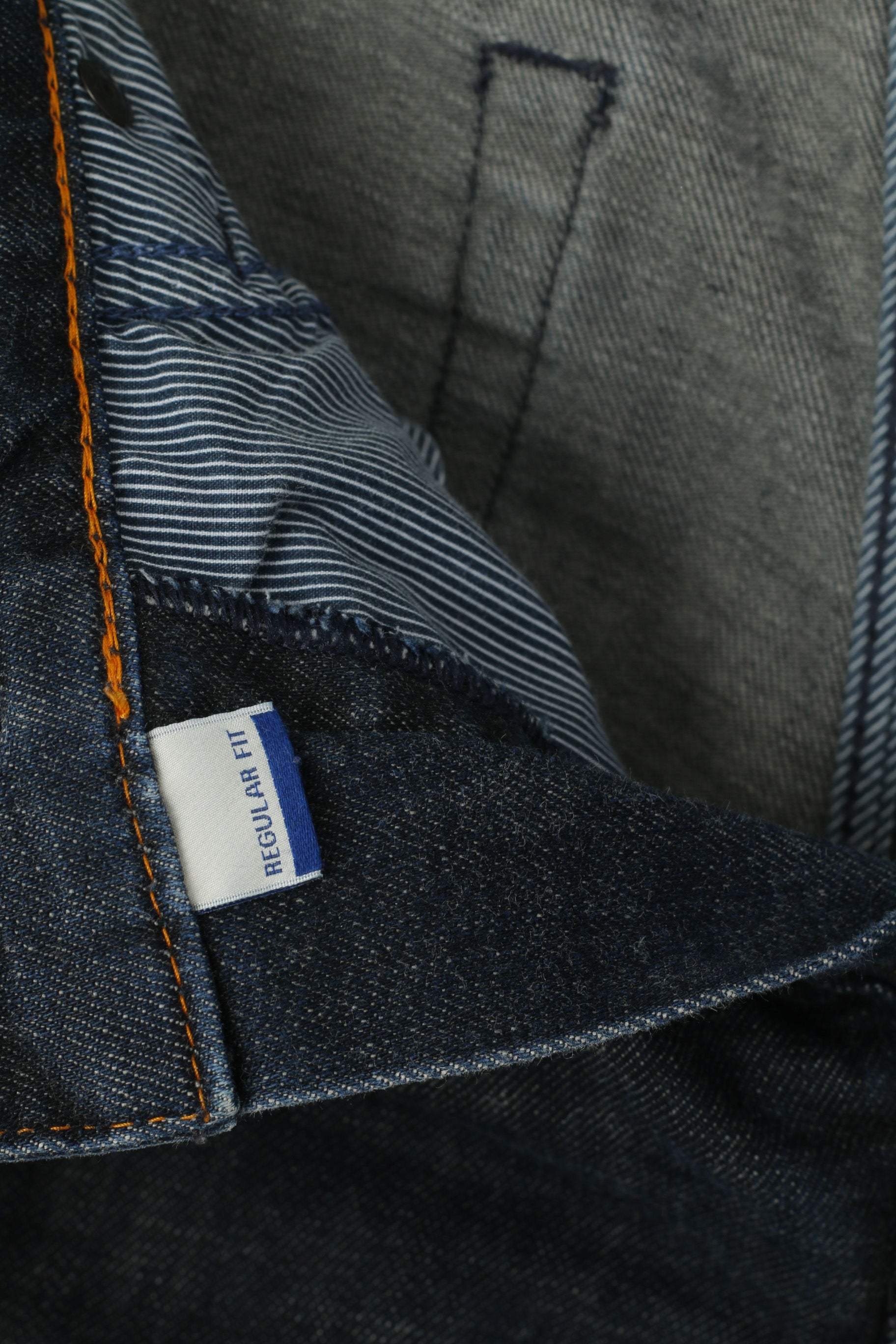 Mac Jeans Pantalon en denim pour homme 32 Bleu marine Coupe droite Pantalon classique