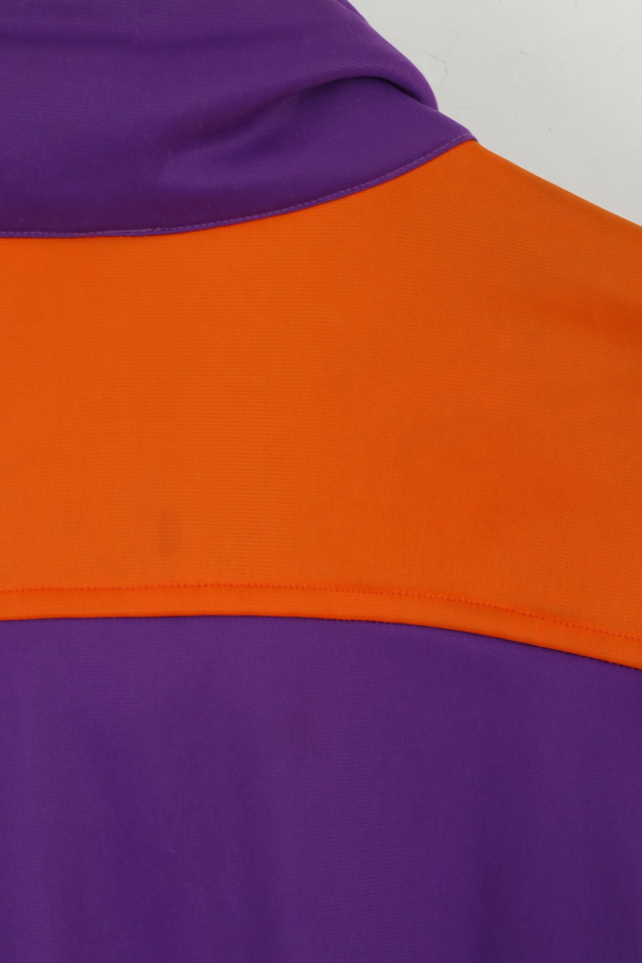 Belfe Men 50 40 M Sweatshirt Purple Vintage Zip Up Removable Sleeve Top