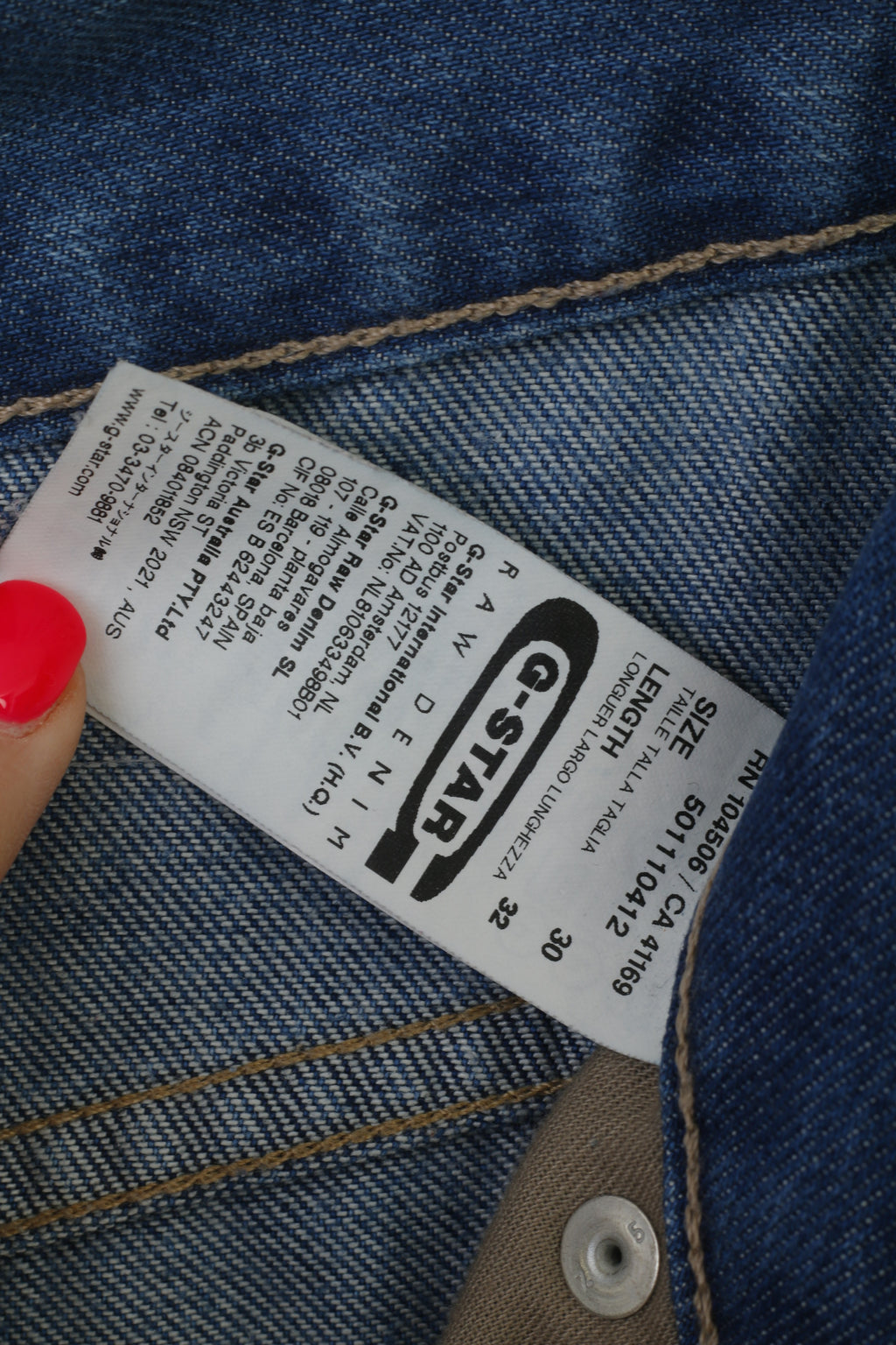 Pantaloni jeans G-Star Raw da donna 30 Pantaloni in denim affusolati larghi in cotone blu