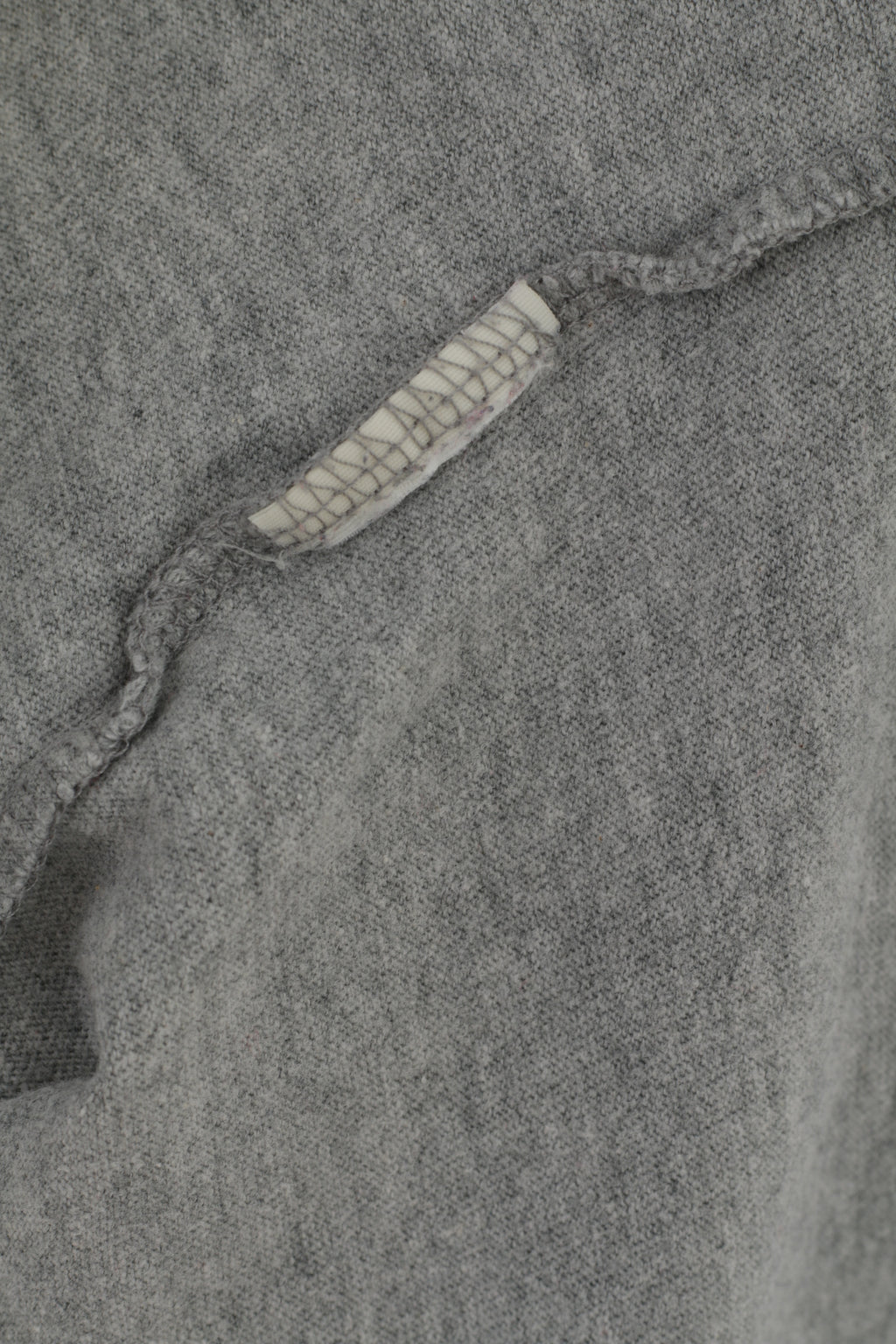 T-shirt Hollister California da uomo L, top grigio girocollo con grafica ricamata