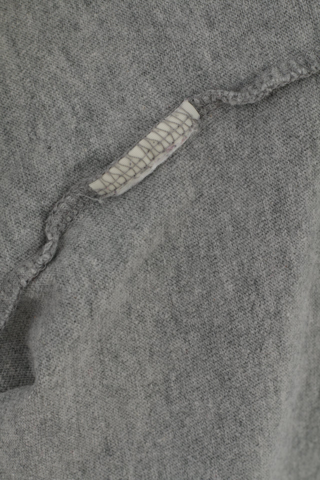 T-shirt Hollister California da uomo L, top grigio girocollo con grafica ricamata