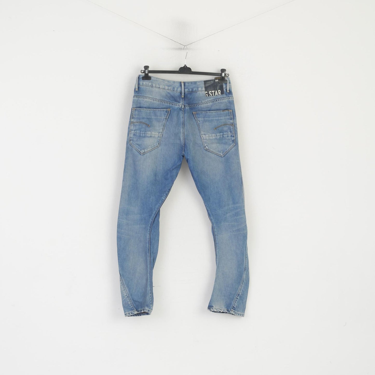 Pantaloni jeans G-Star Raw da donna 30 Pantaloni in denim affusolati larghi in cotone blu
