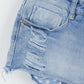 Denim Co. Womens 18 46 Shorts  Distressed Blue Denim  Cotton Jeans