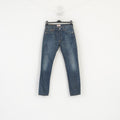 Levi's 501 Women 30 Jeans Trousers Blue Denim Straight Leg Button Fly Pants