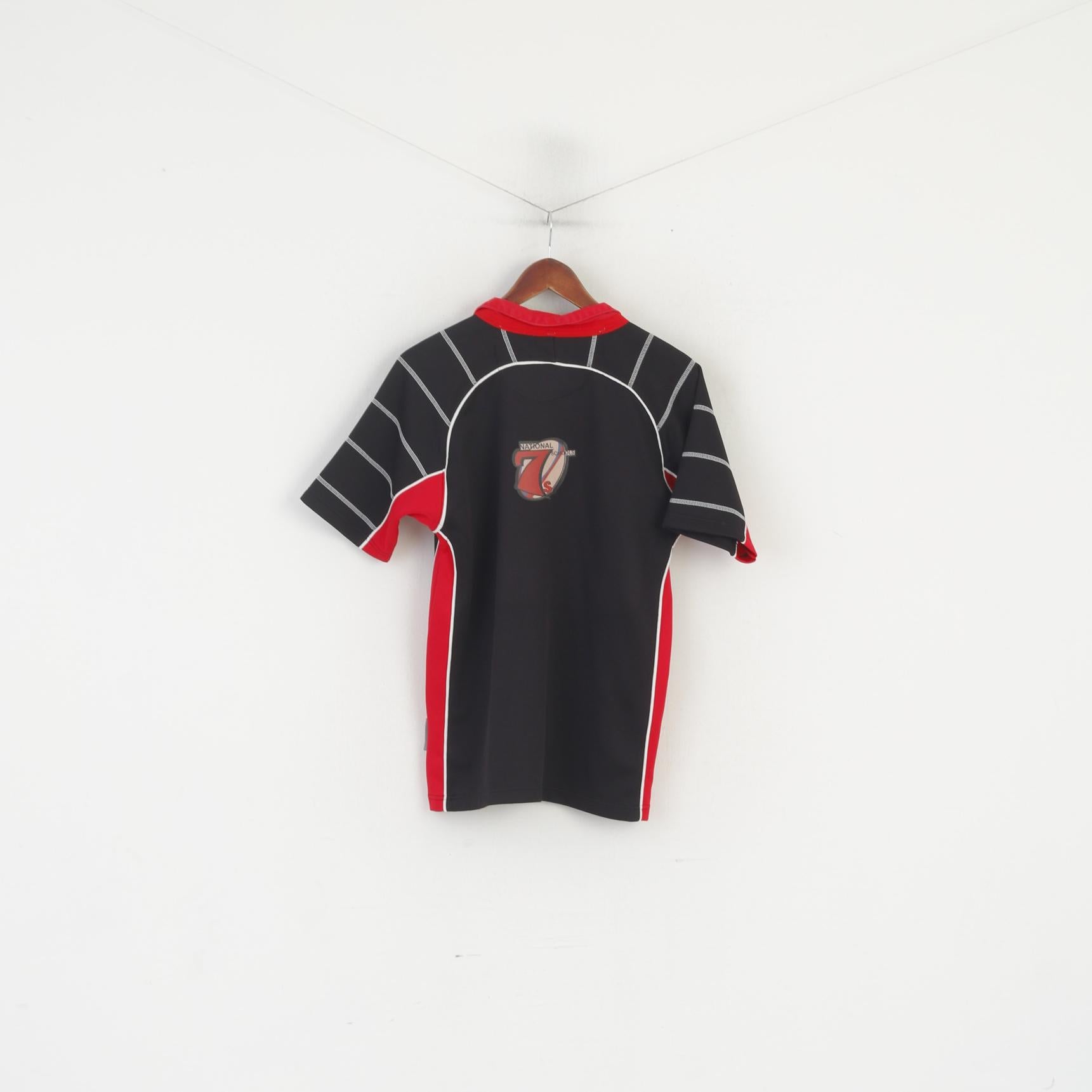 Samouraï homme S chemise noir Rugby Rosslyn Park FC Londres maillot Vintage haut