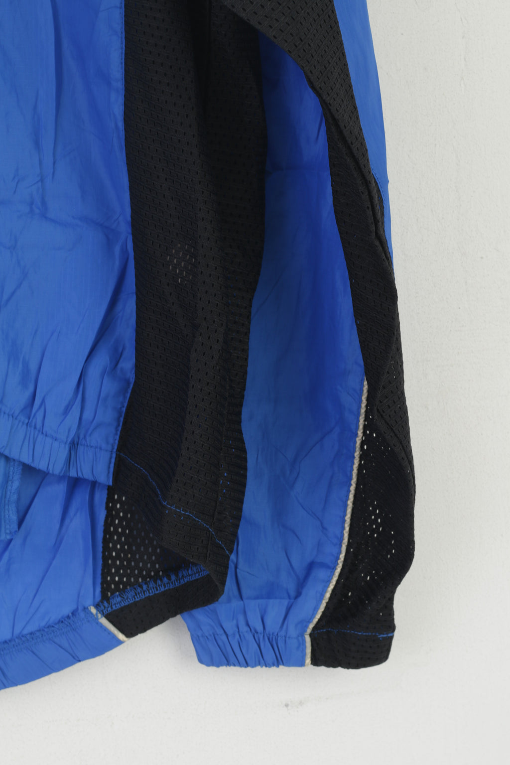Ventour Men M Cycling Jacket Blue Bike Full Zipper Lightweight Windbreaker Top