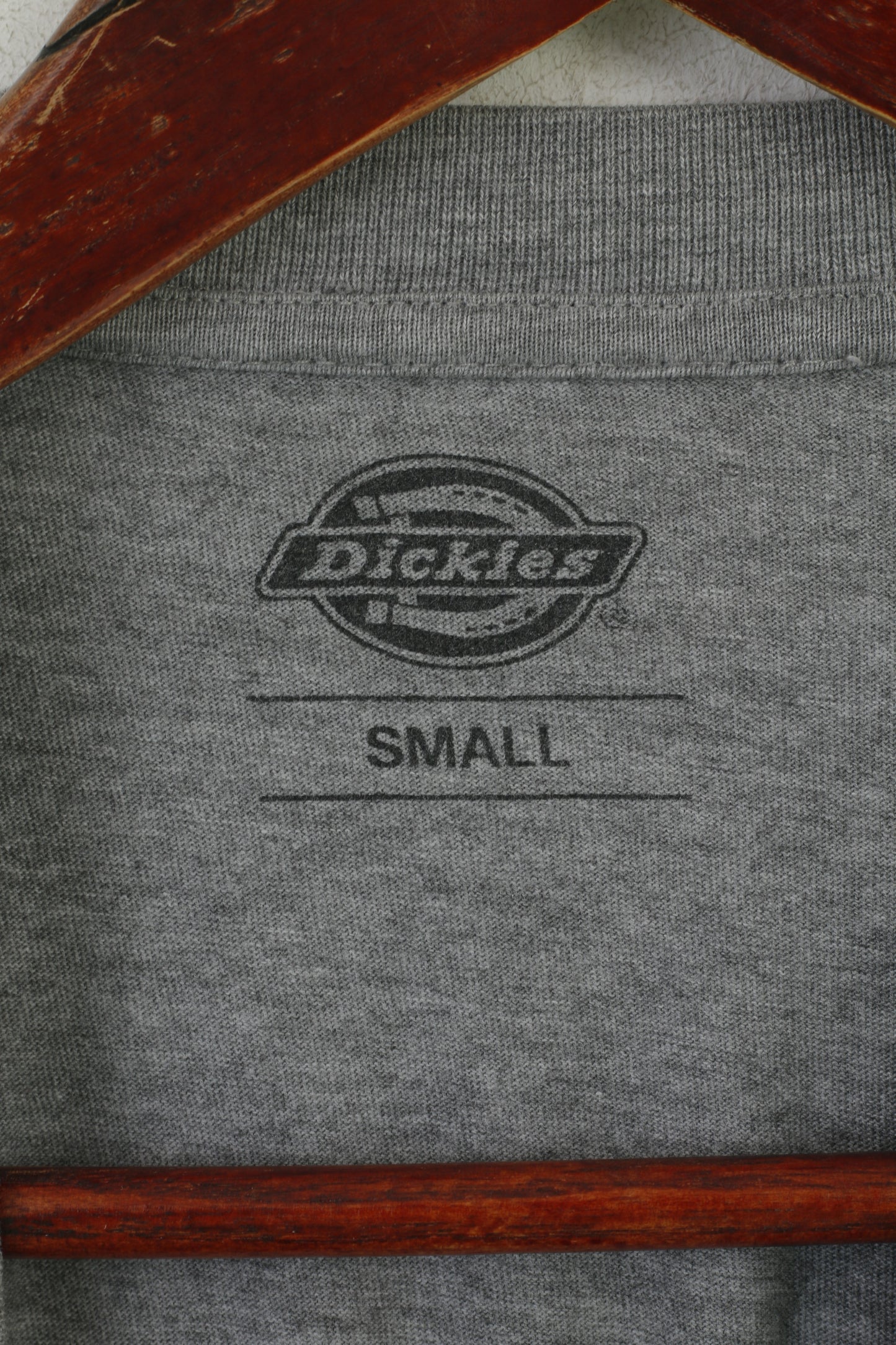Dickies Men S (XS) Shirt Grey Cotton Graphic Motor Oil High Octane Vintage Top