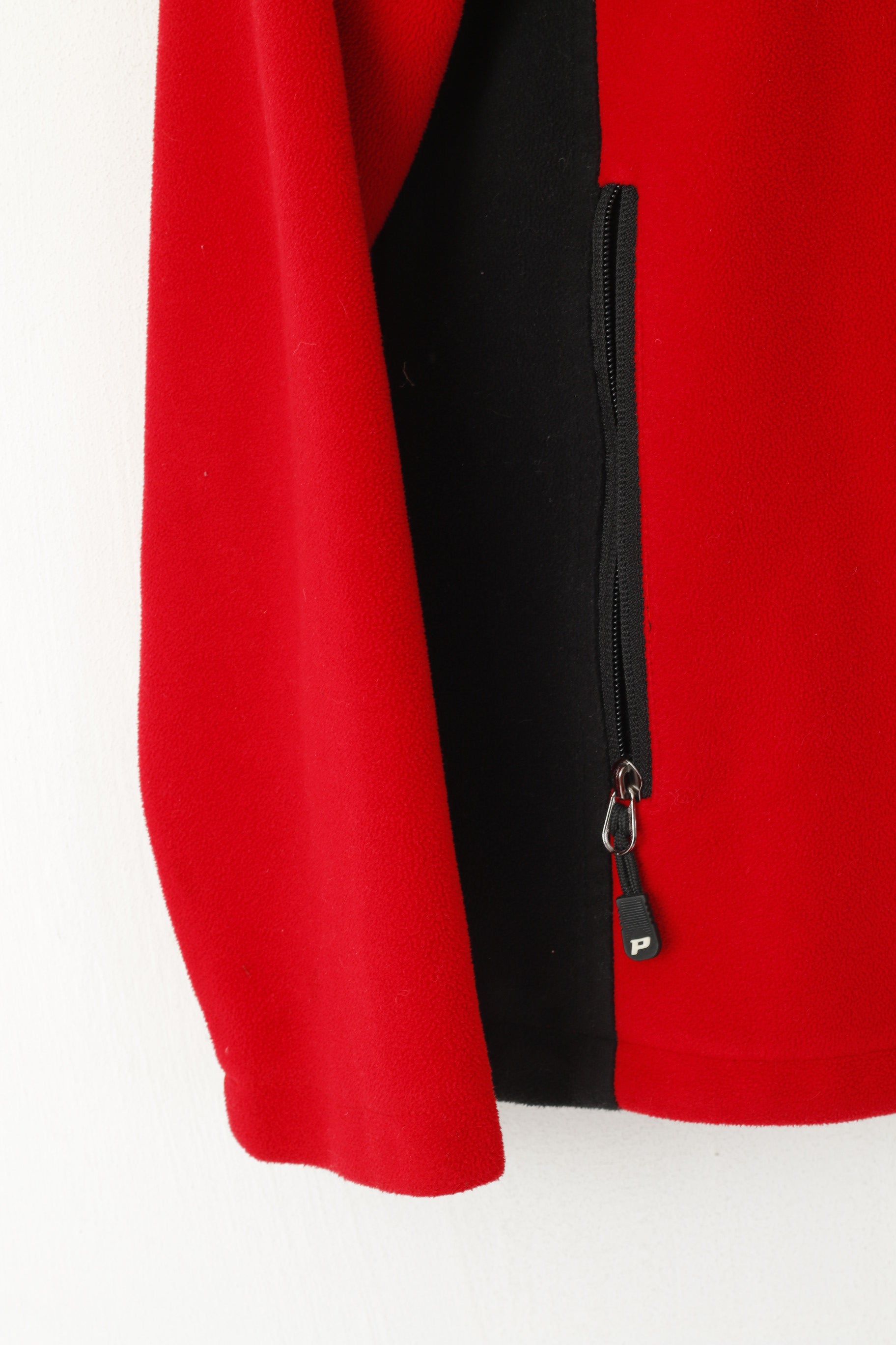 Giacca da donna Peak Performance M rossa Windstopper Zip Up WS FJ Top da esterno