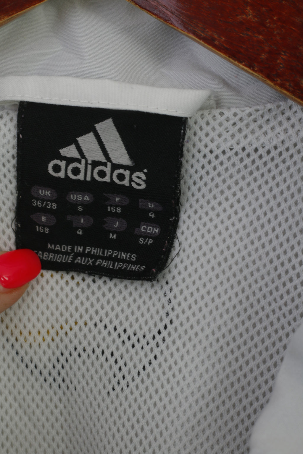 Adidas Femme M 168 Veste Noir SV Bliesen Fermeture Éclair Katrin Sportswear Top