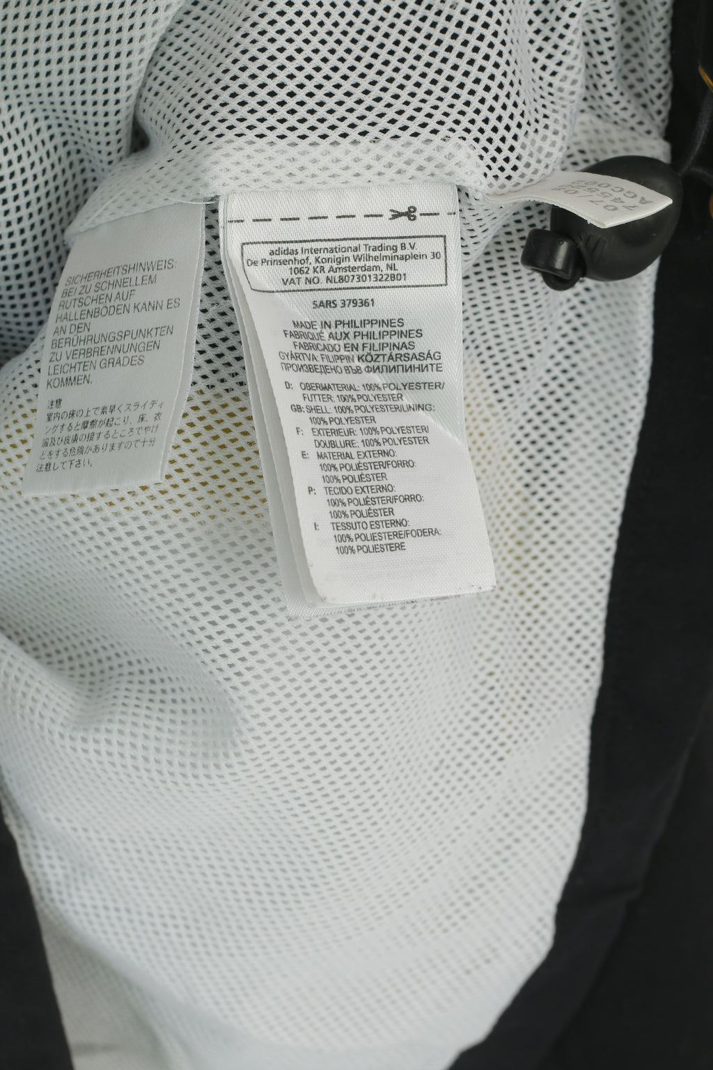 Adidas Femme M 168 Veste Noir SV Bliesen Fermeture Éclair Katrin Sportswear Top
