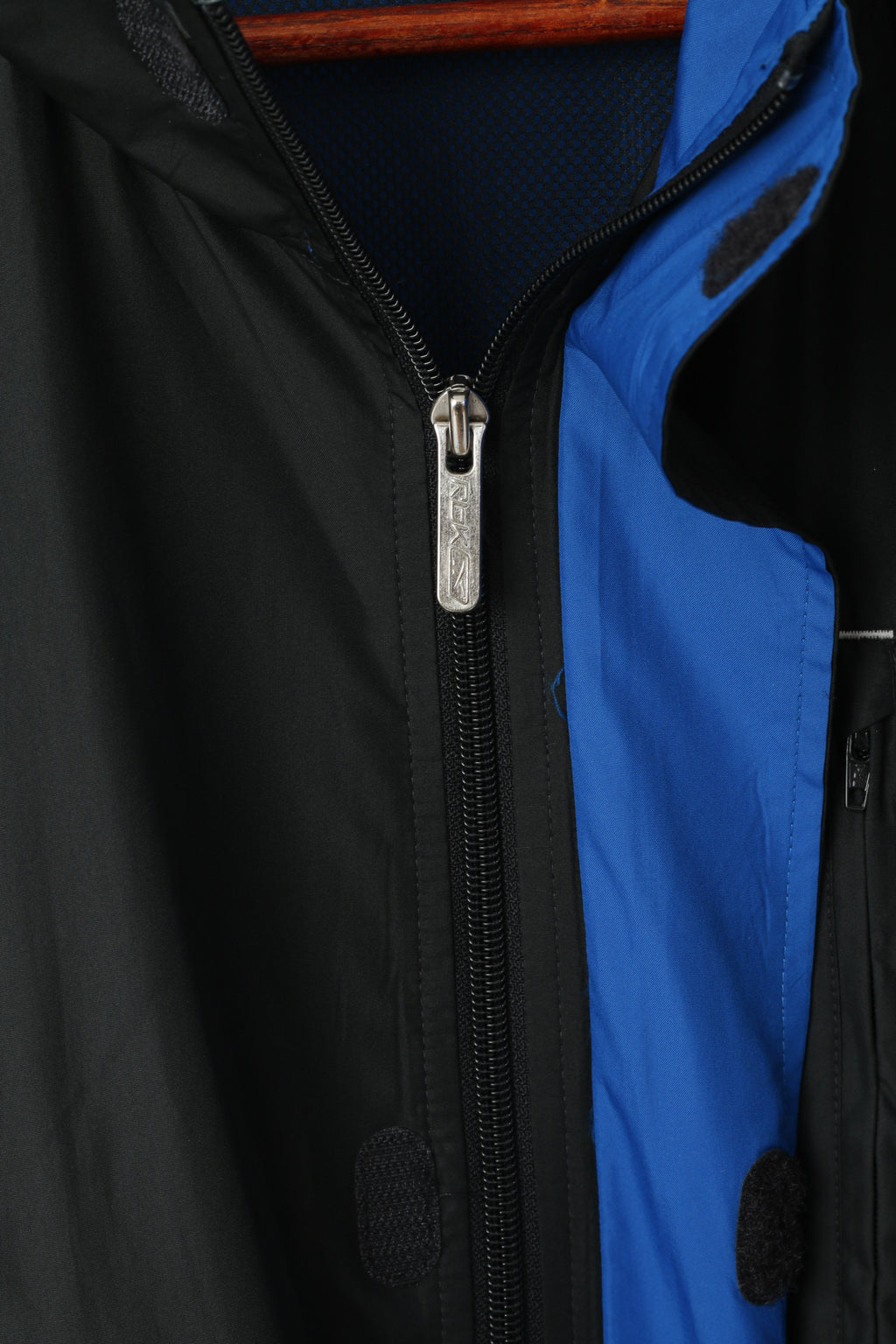 Giacca Reebok da uomo 2XL nera leggera con cerniera intera sportiva casual