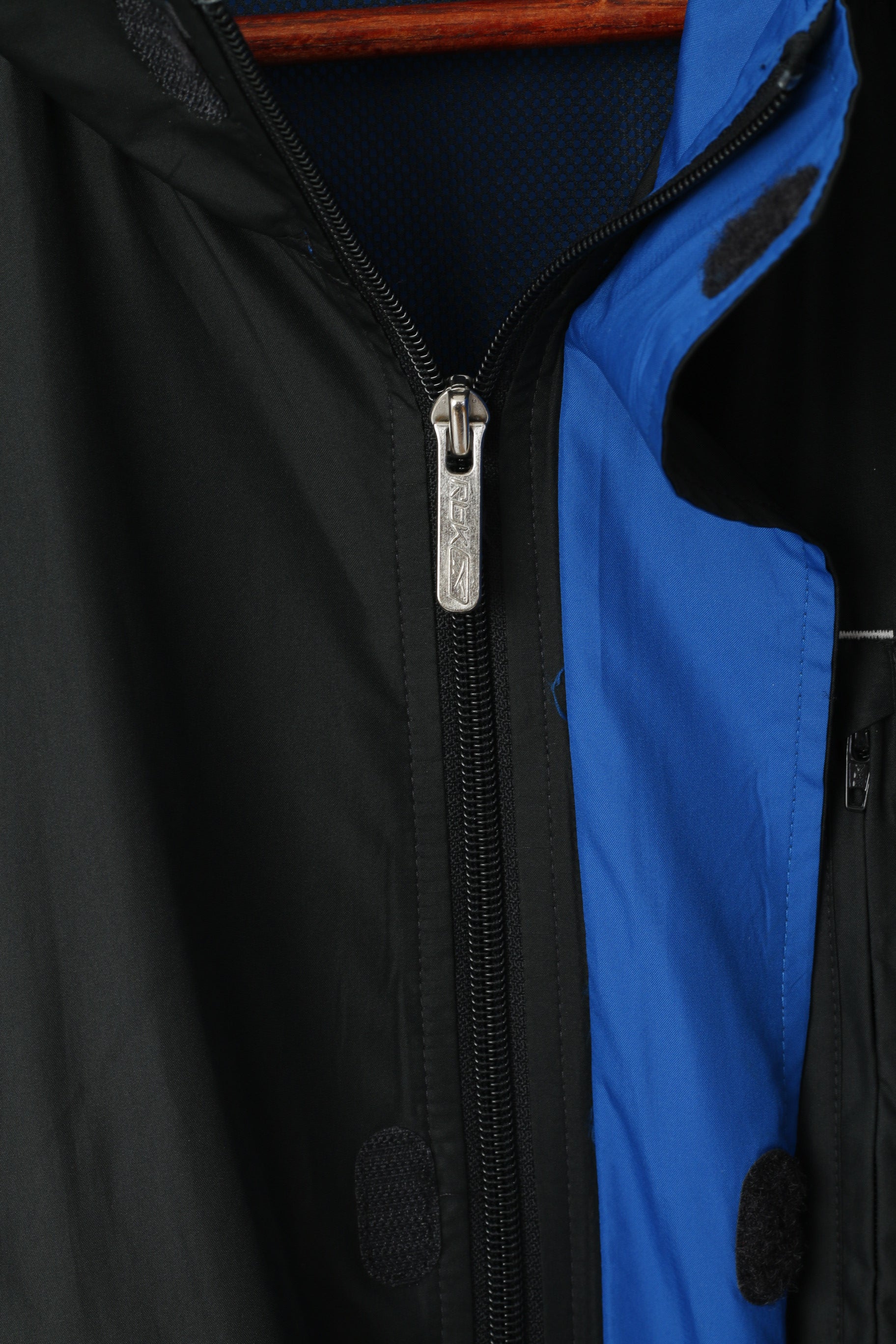 Giacca Reebok da uomo 2XL nera leggera con cerniera intera sportiva casual