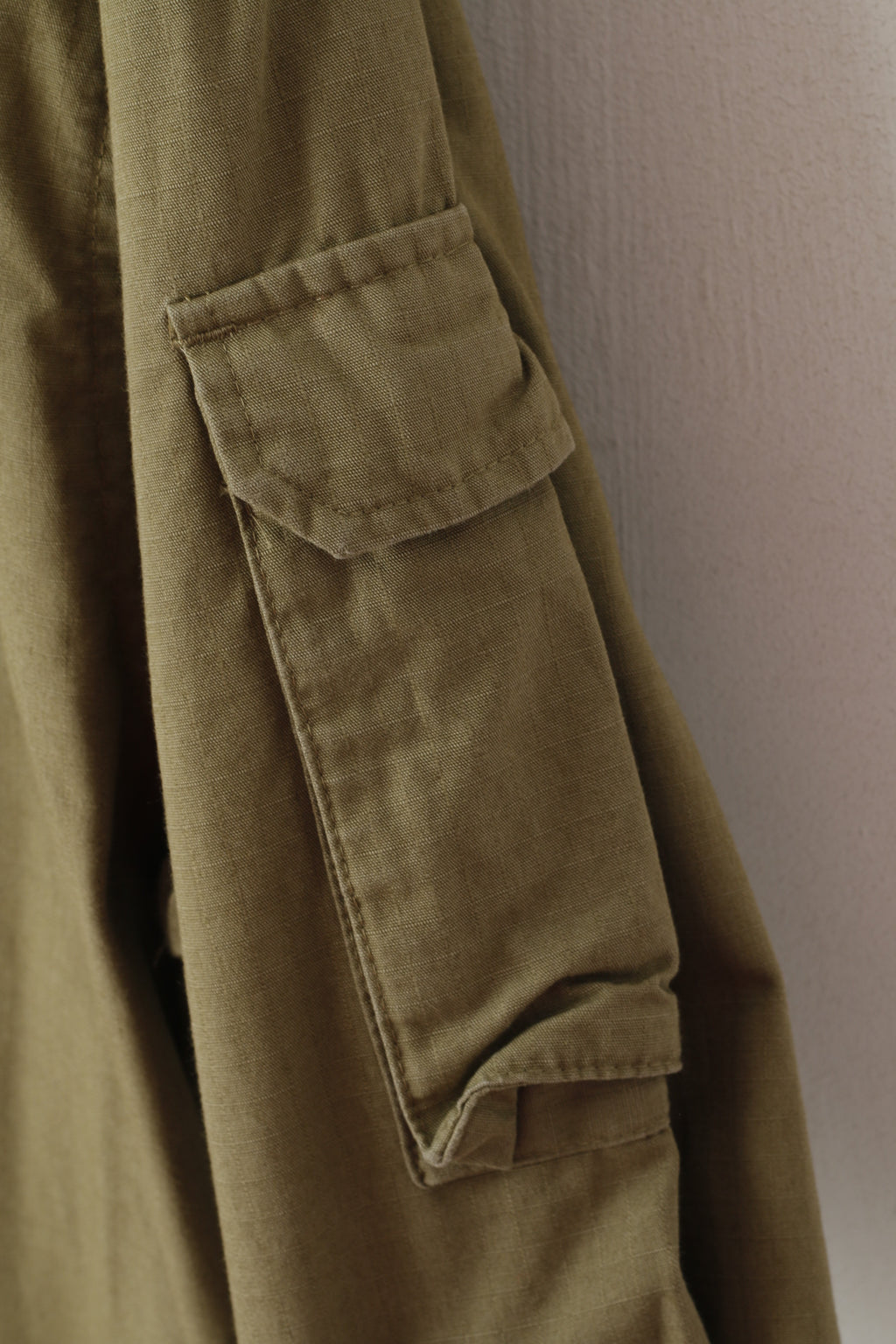 Giacca Puma da uomo M in cotone kaki, leggero, militare, con cerniera intera, top casual