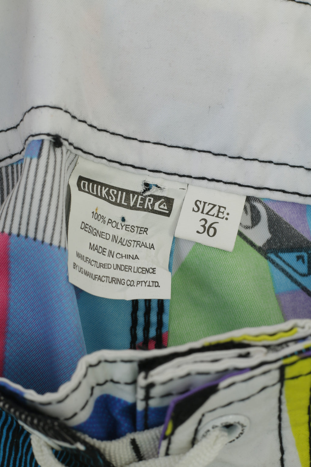 Quiksilver Homme 36 Board Shorts Multicolore Maillots De Bain Sport Plage Eté