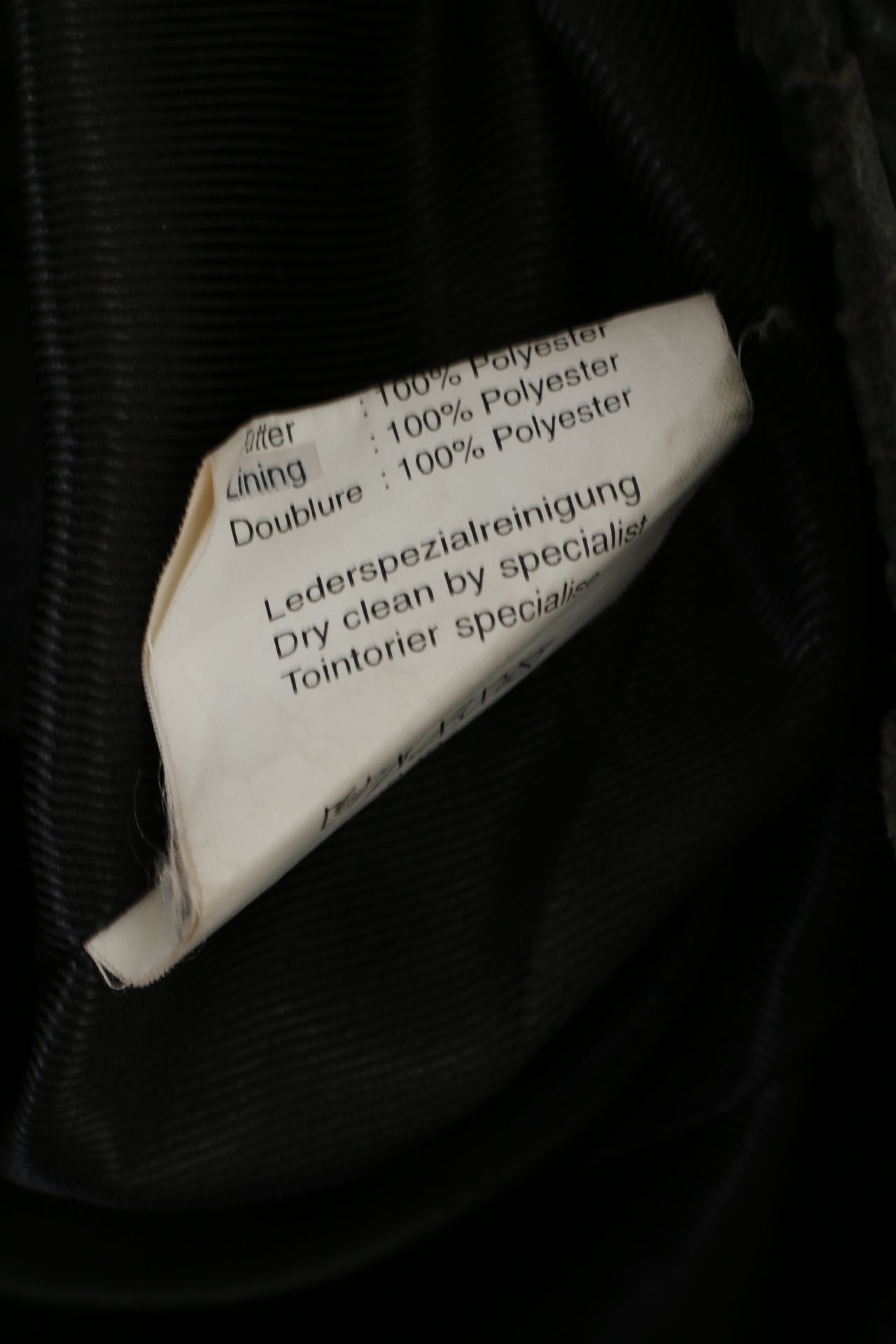 Leather Clothes By R&G Men 46 S Jacket Black Leather Detailed Shiny Aztec Bomber Top