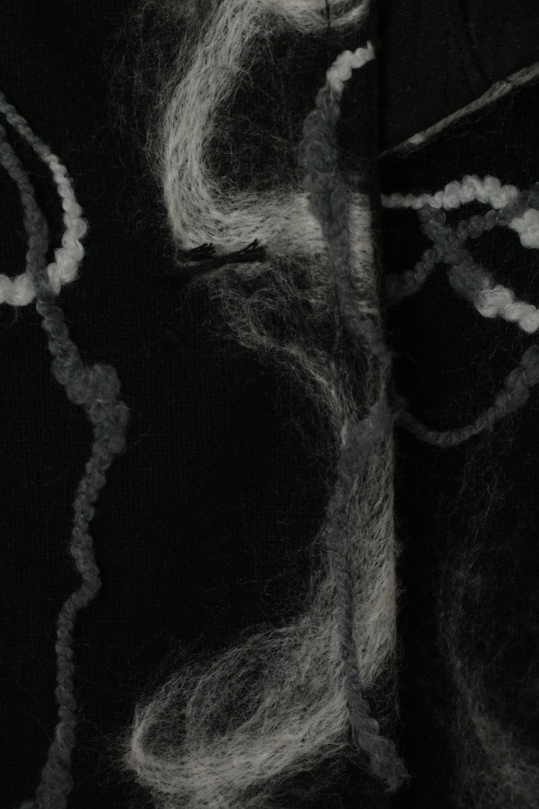 LOLINE Women S Coat Black Dacron Elegant Snaps Single Breasted Patchwork Top