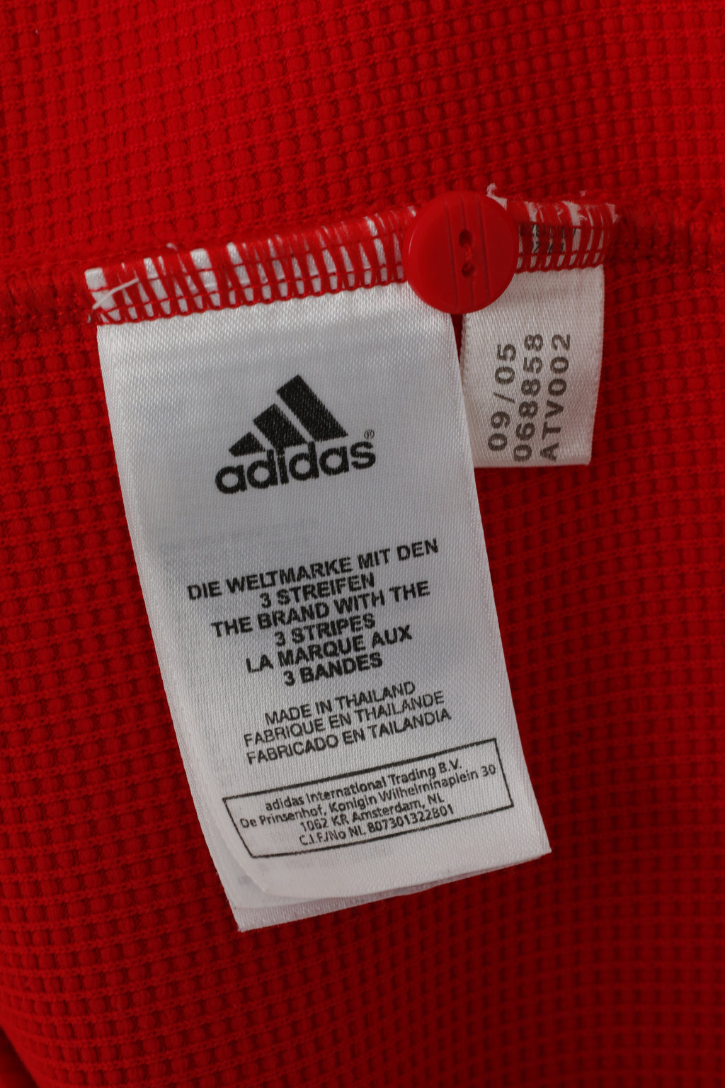 Adidas Men S Polo Shirt Red Deutscher German Fussball Bund 2005 Jersey Top