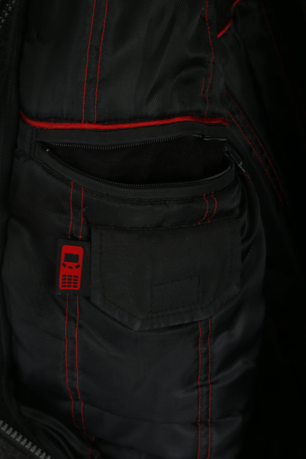 Giacca Chevy da uomo 50 L nera Harrington imbottita fodera rimovibile con cerniera Top casual