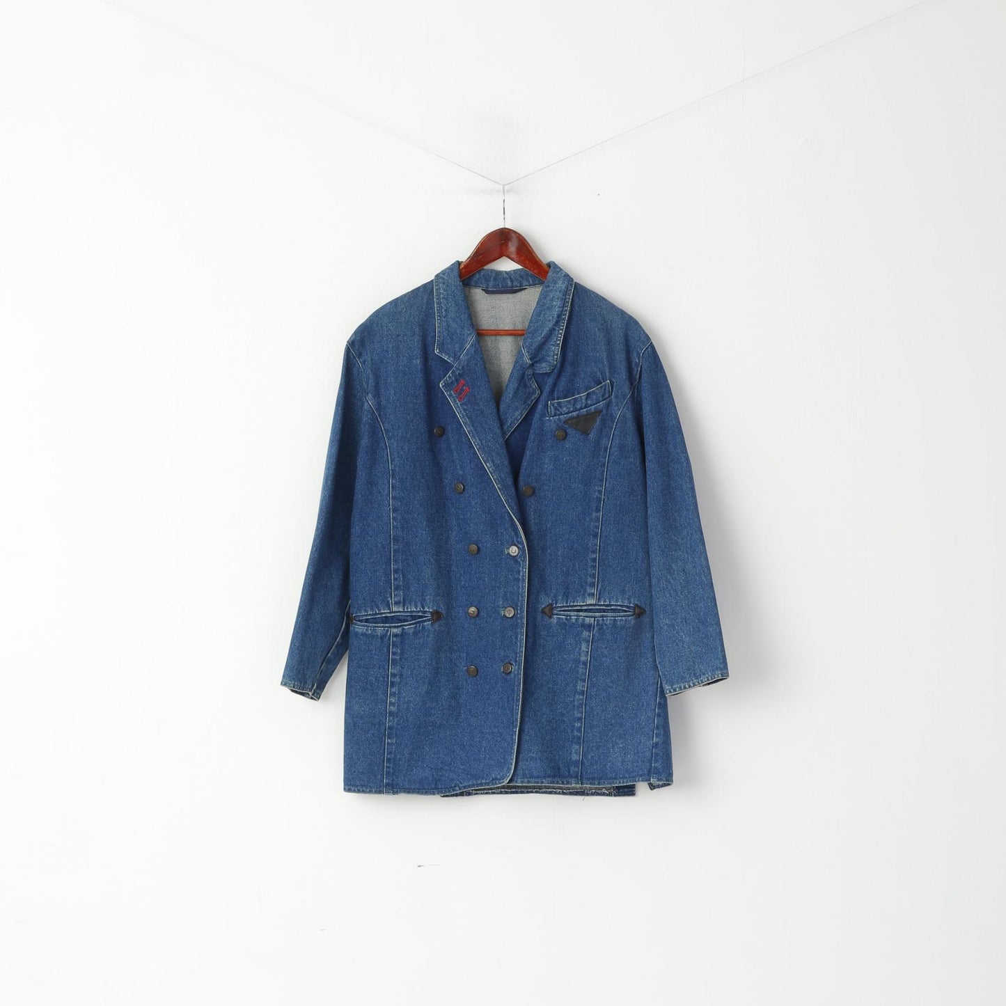 Collections spéciales classe exquise femmes M 94 veste Denim jean coton Vintage