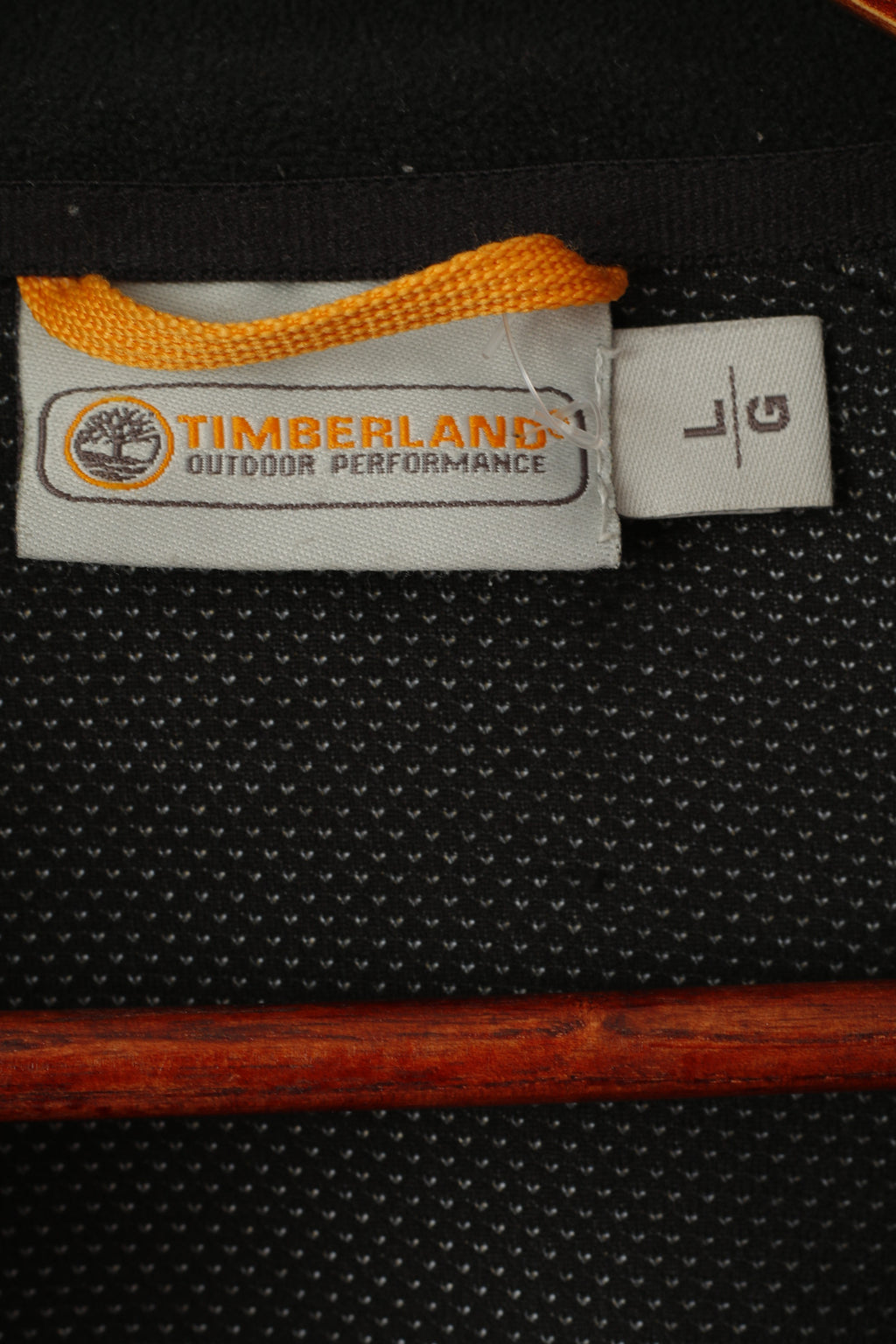 Timberland Women L Jacket Black Windstopper Outdoor Full Zipper Top