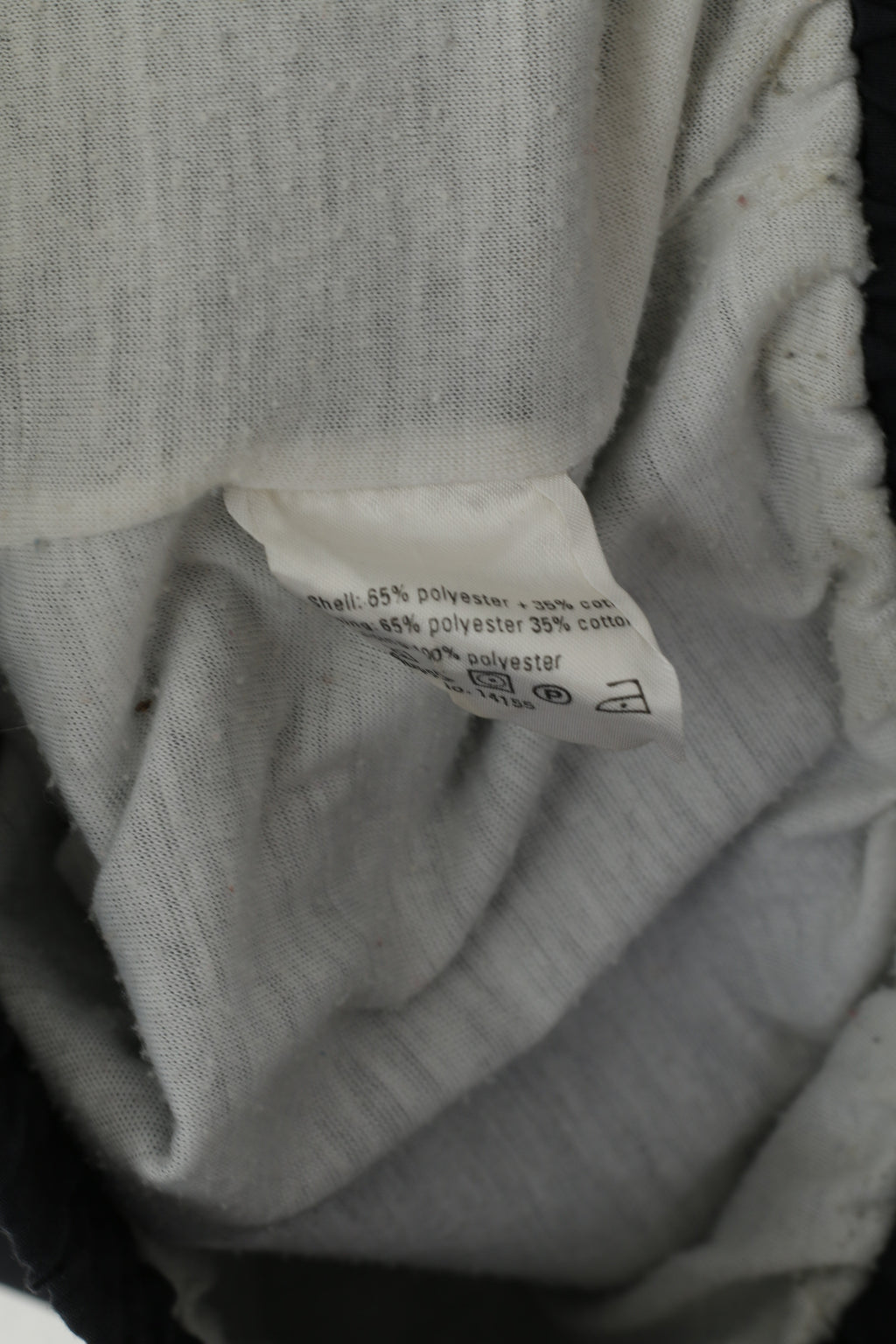 Hummel Men S Jacket Navy Lightweight Bomber vintage années 90 Angleterre Sportswear Top