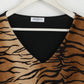 Modelli Paris Women S Shirt Brown Long Sleeve Gijebard Cheetah Top