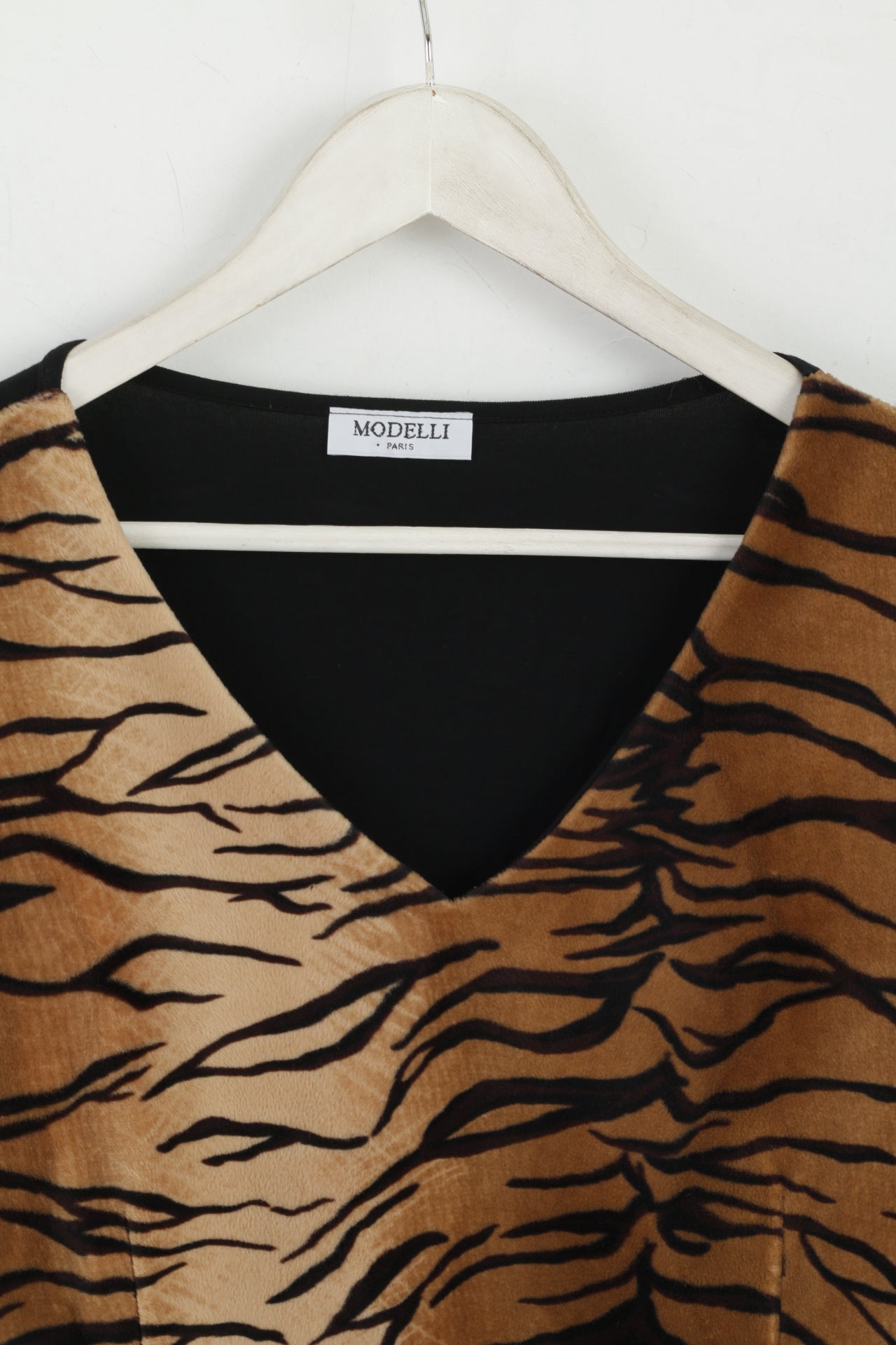 Modelli Paris Chemise Femme Marron Manches Longues Gijebard Cheetah Top