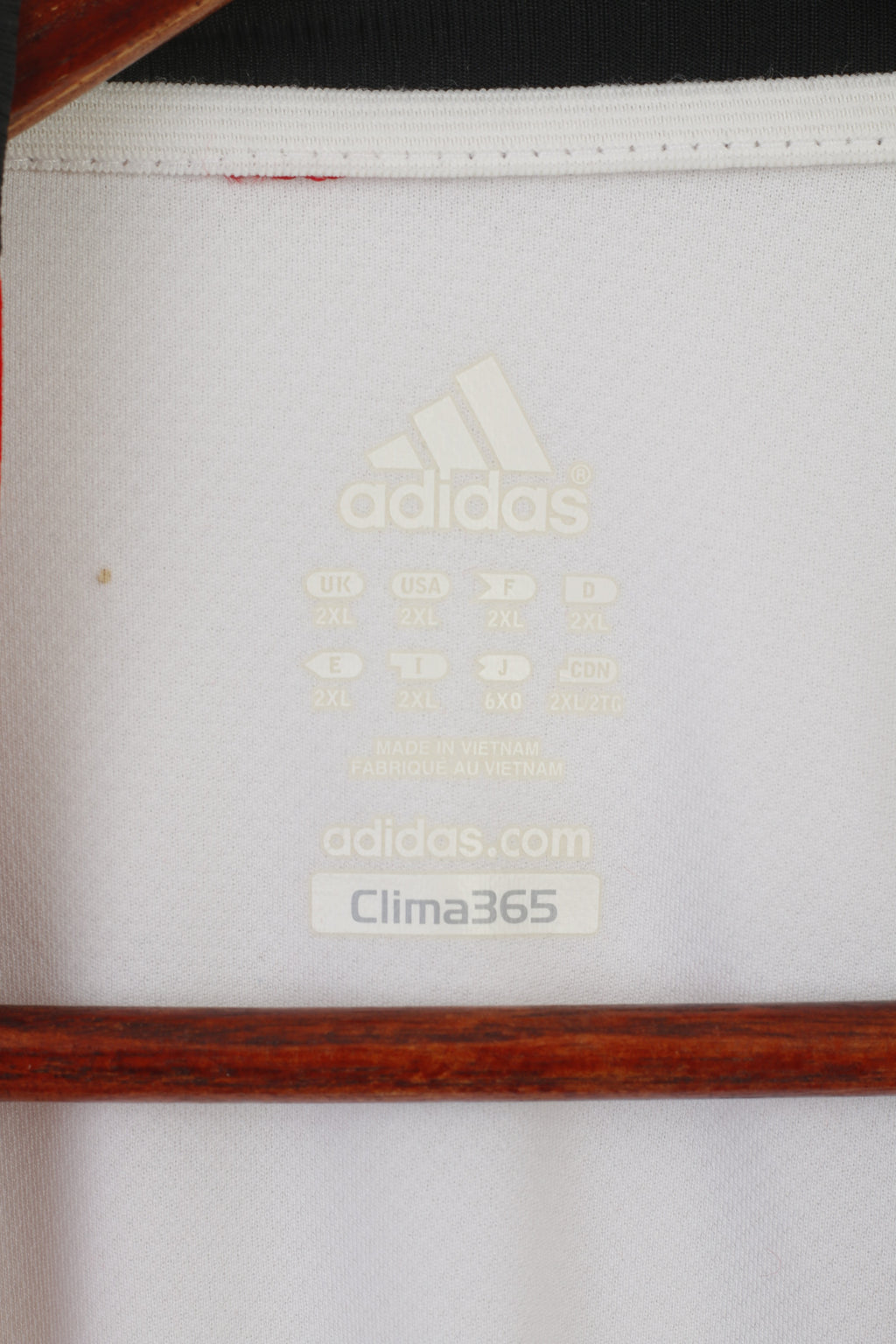 Adidas Hommes XXL Chemise Blanc 1. FCN Nuremberg Vintage Team Singned Football Jersey